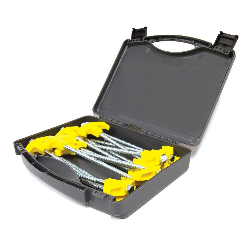 OZtrail 16 Piece Screw in Tent Peg Set