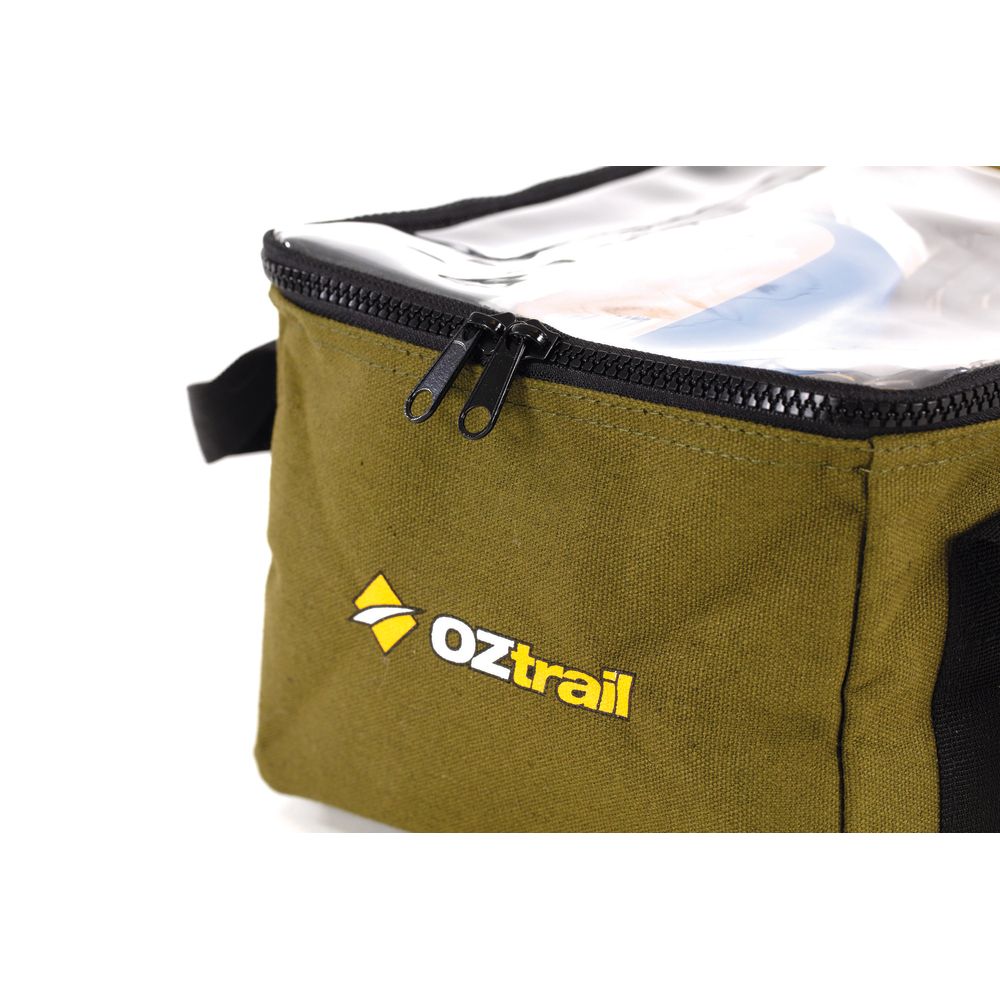 OZtrail Clear Top Canvas Bag - Medium