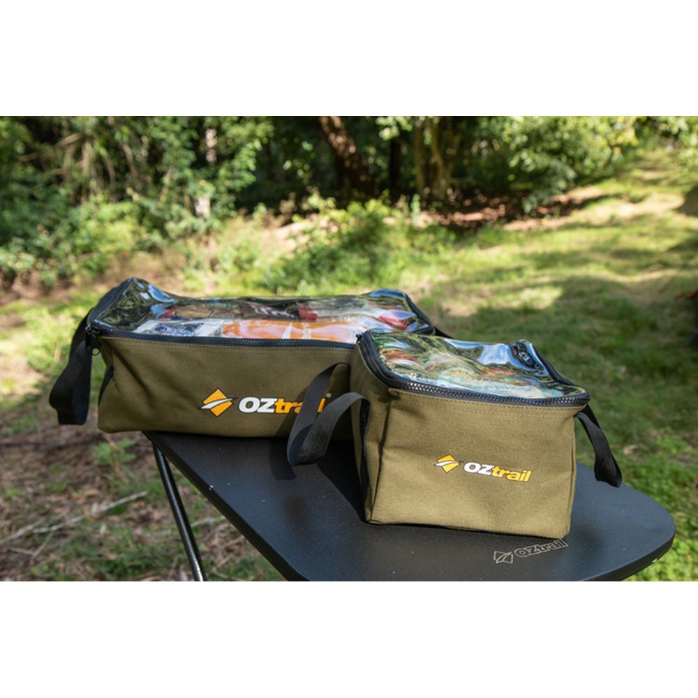 OZtrail Clear Top Canvas Bag - Medium