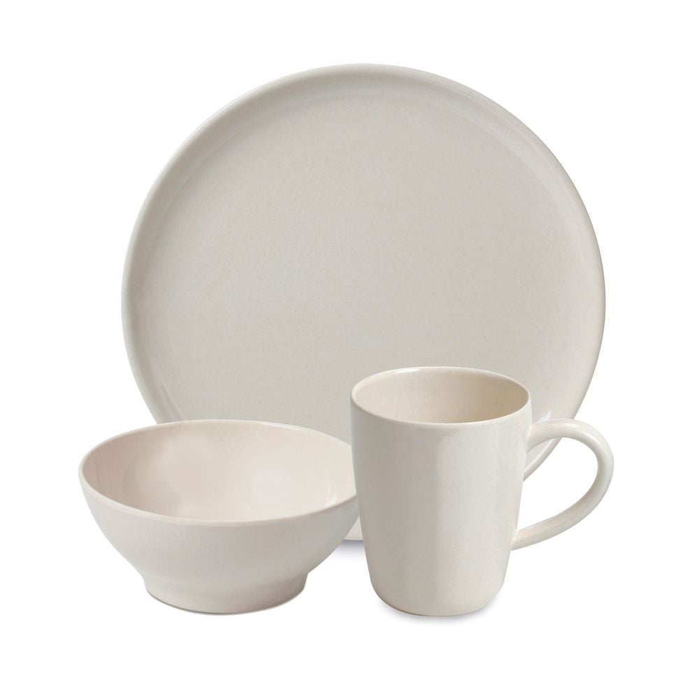 Campfire 12pc Bamboo Camp Dinner Set