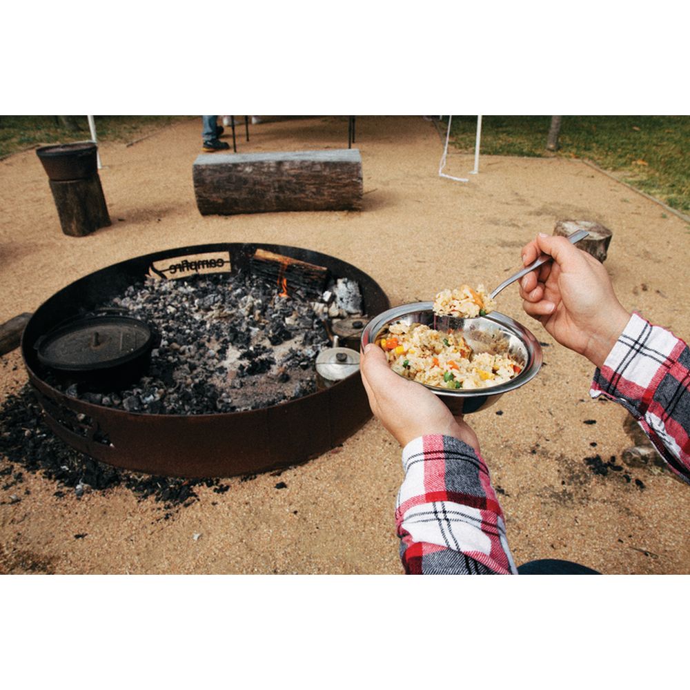 Campfire Stainless Steel Plate 26cm