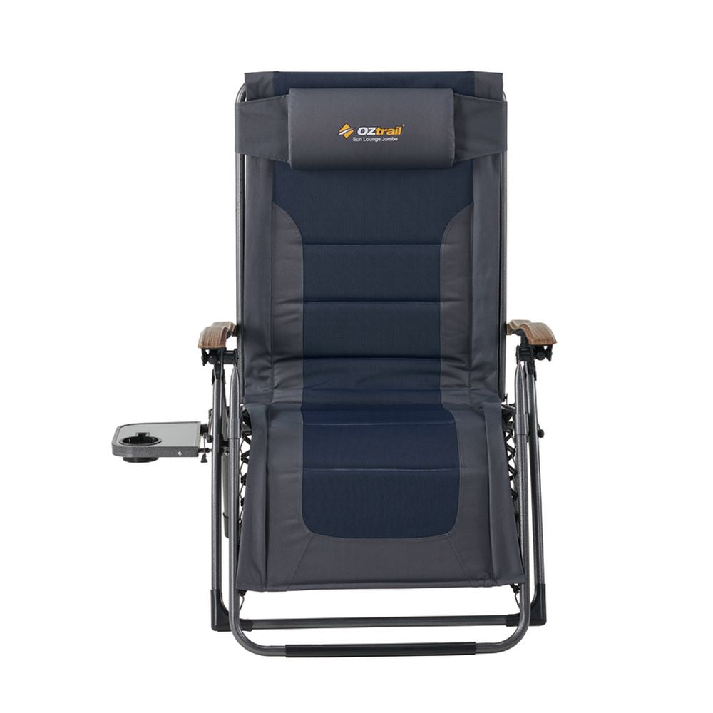 OZtrail Jumbo Sun Lounge Camp Chair