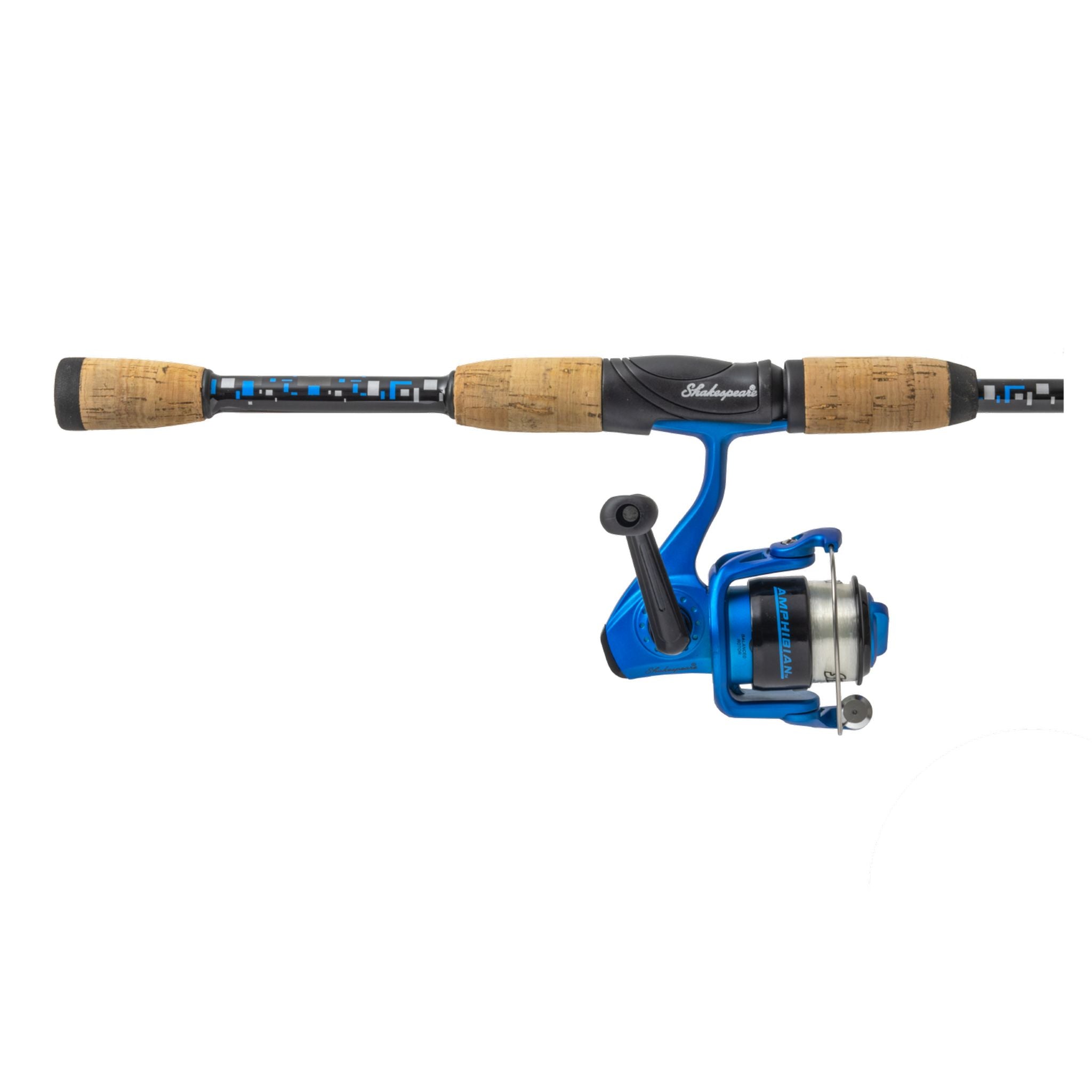 Shakespeare Amphibian Blue CBO Fishing Combo