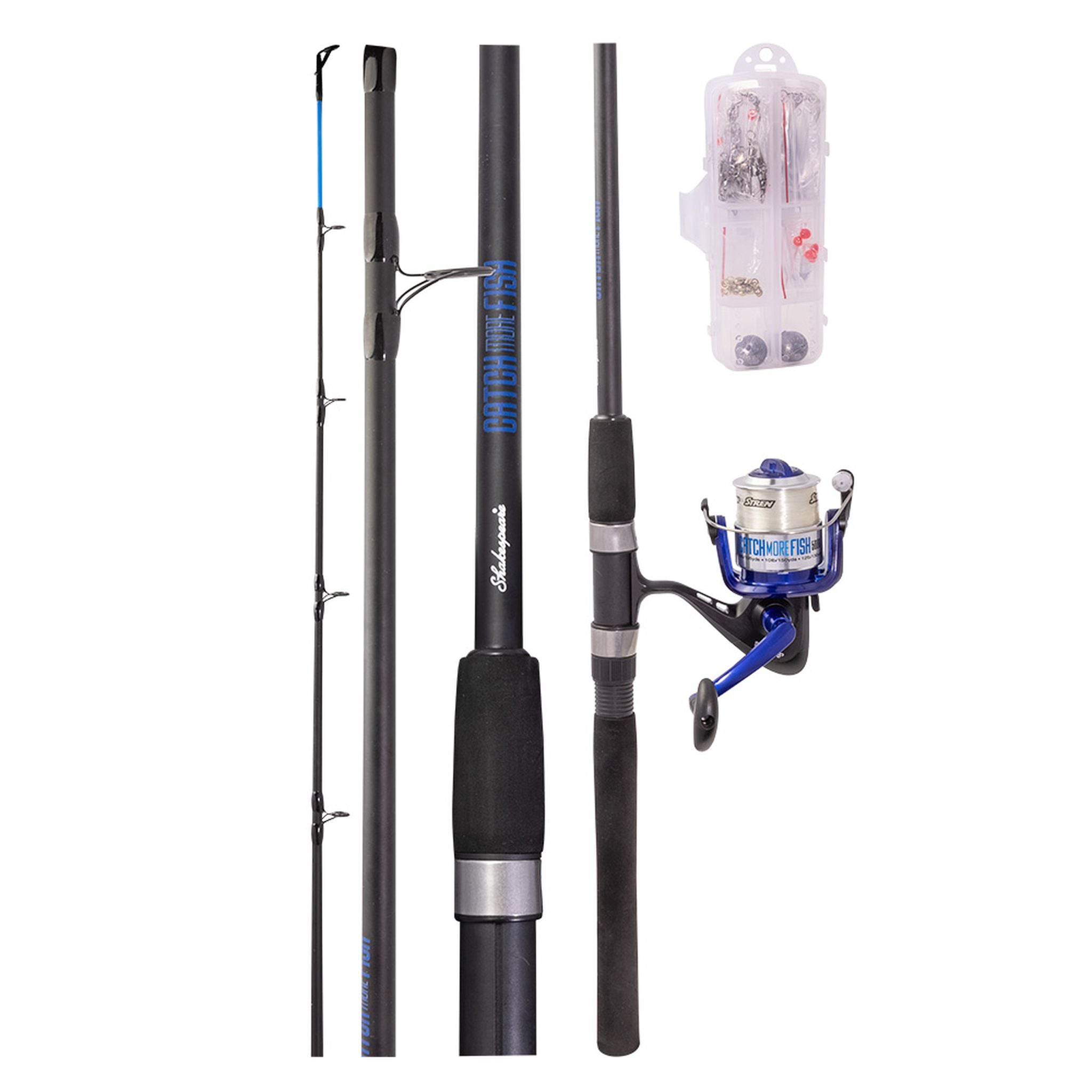 Shakespeare Catch More Fish Boat/Ocean Fishing Combo