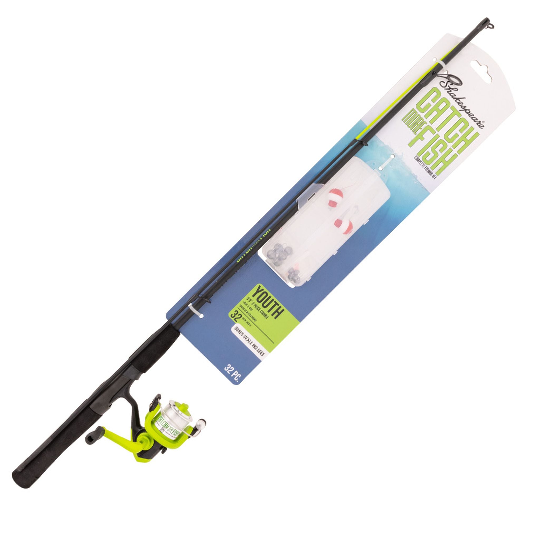 Shakespeare Catch More Fish Youth Fishing Combo