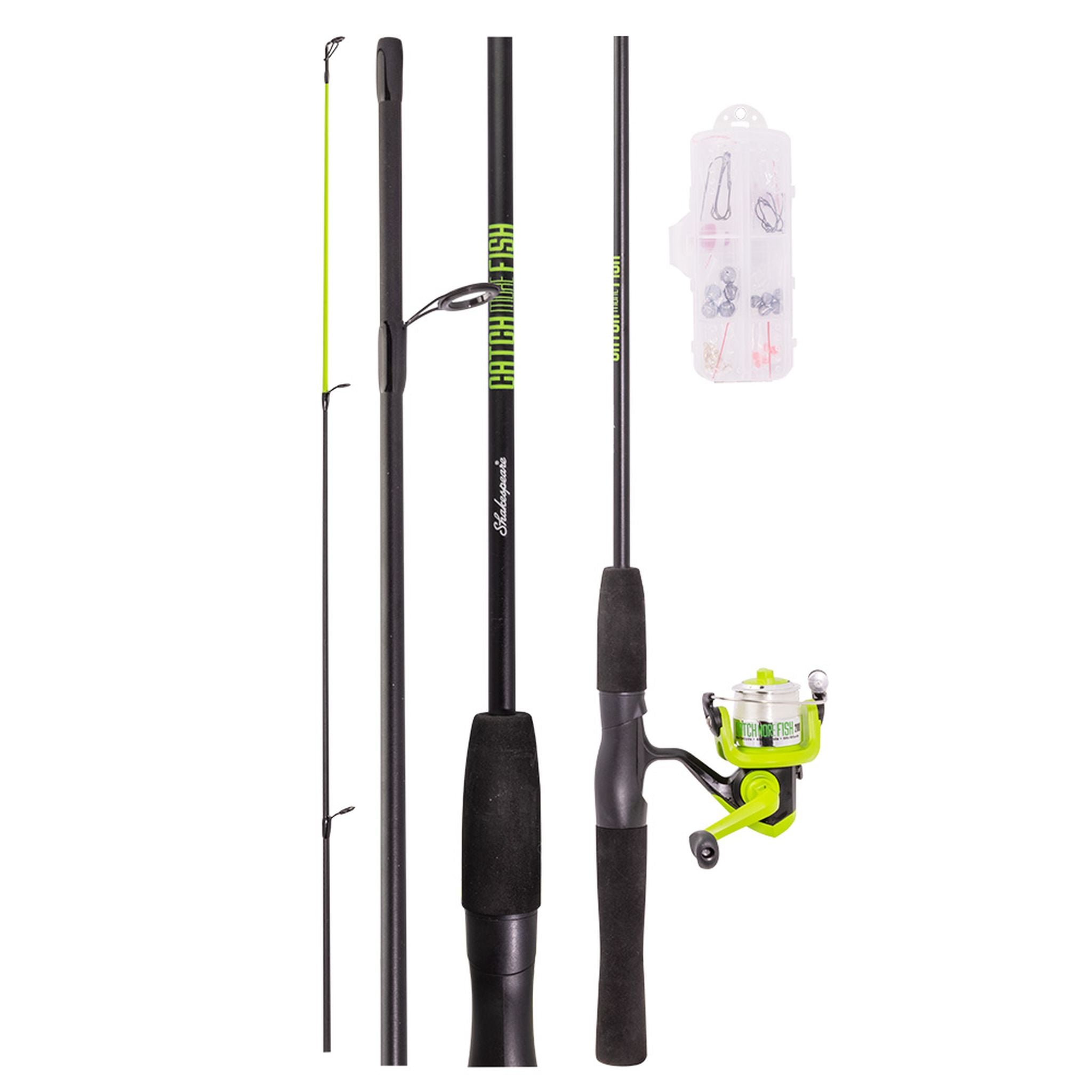 Shakespeare Catch More Fish Youth Fishing Combo