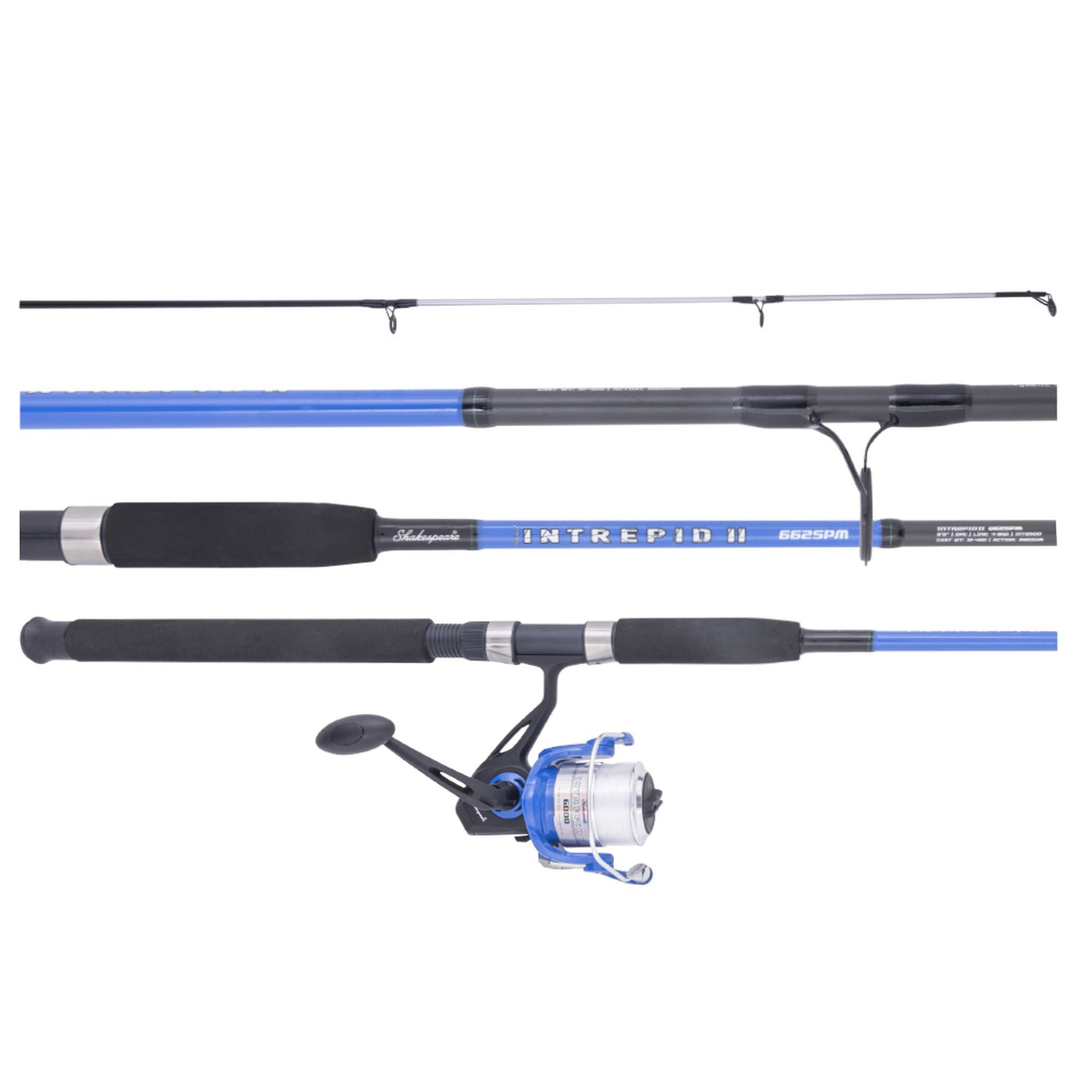 Shakespeare 662 Spin Intrepid II 035 Fishing Combo