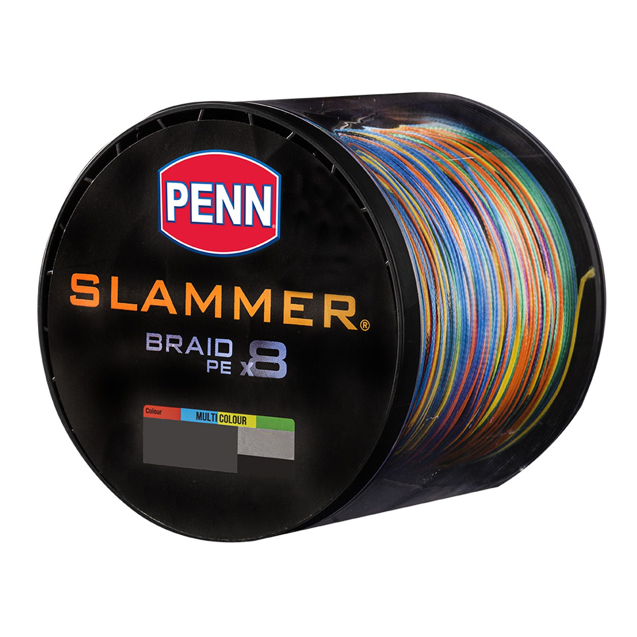 Penn Slammer X8 Braid Fishing Line 400m Multi