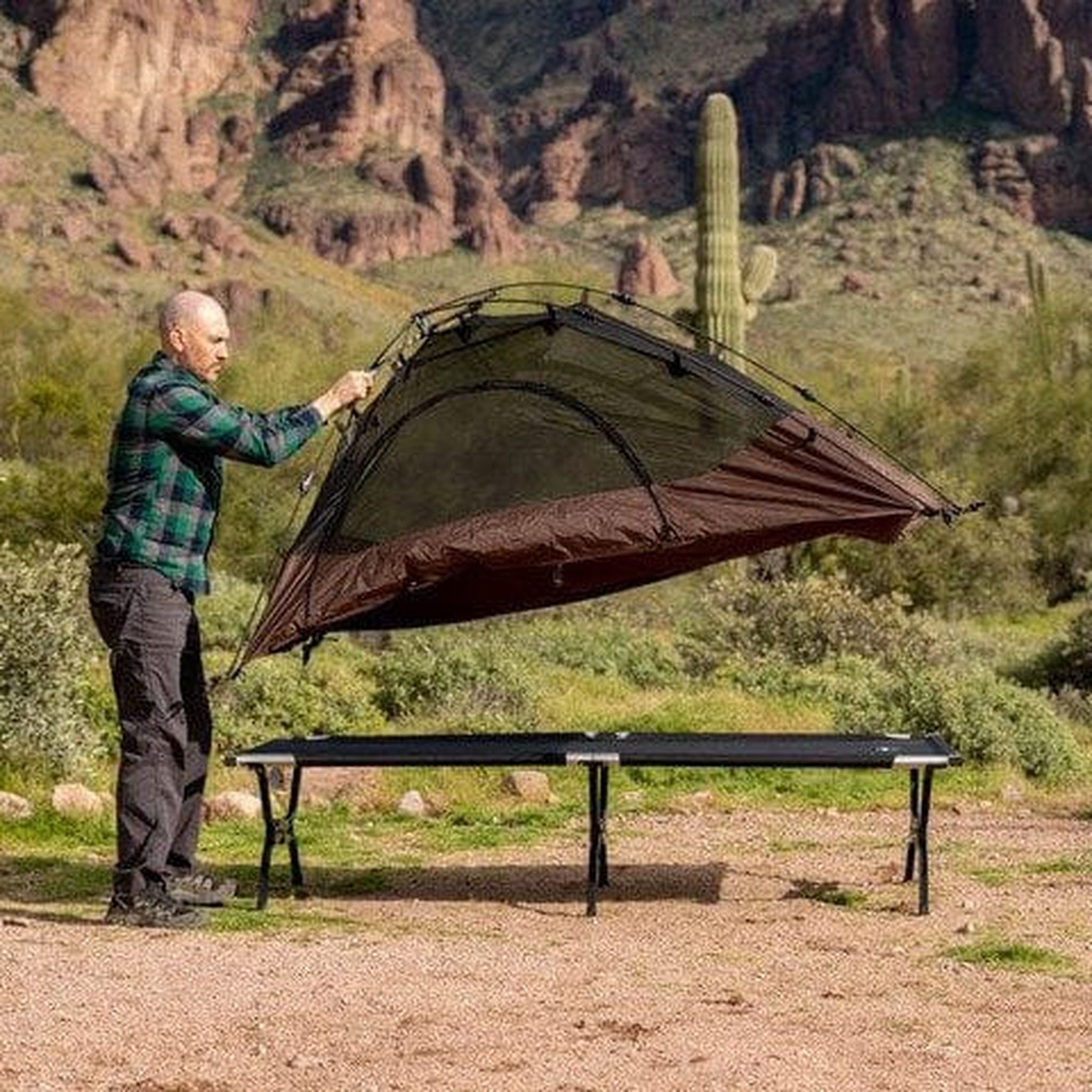 Teton Sports Vista 1-Person Quick Tent in Brown