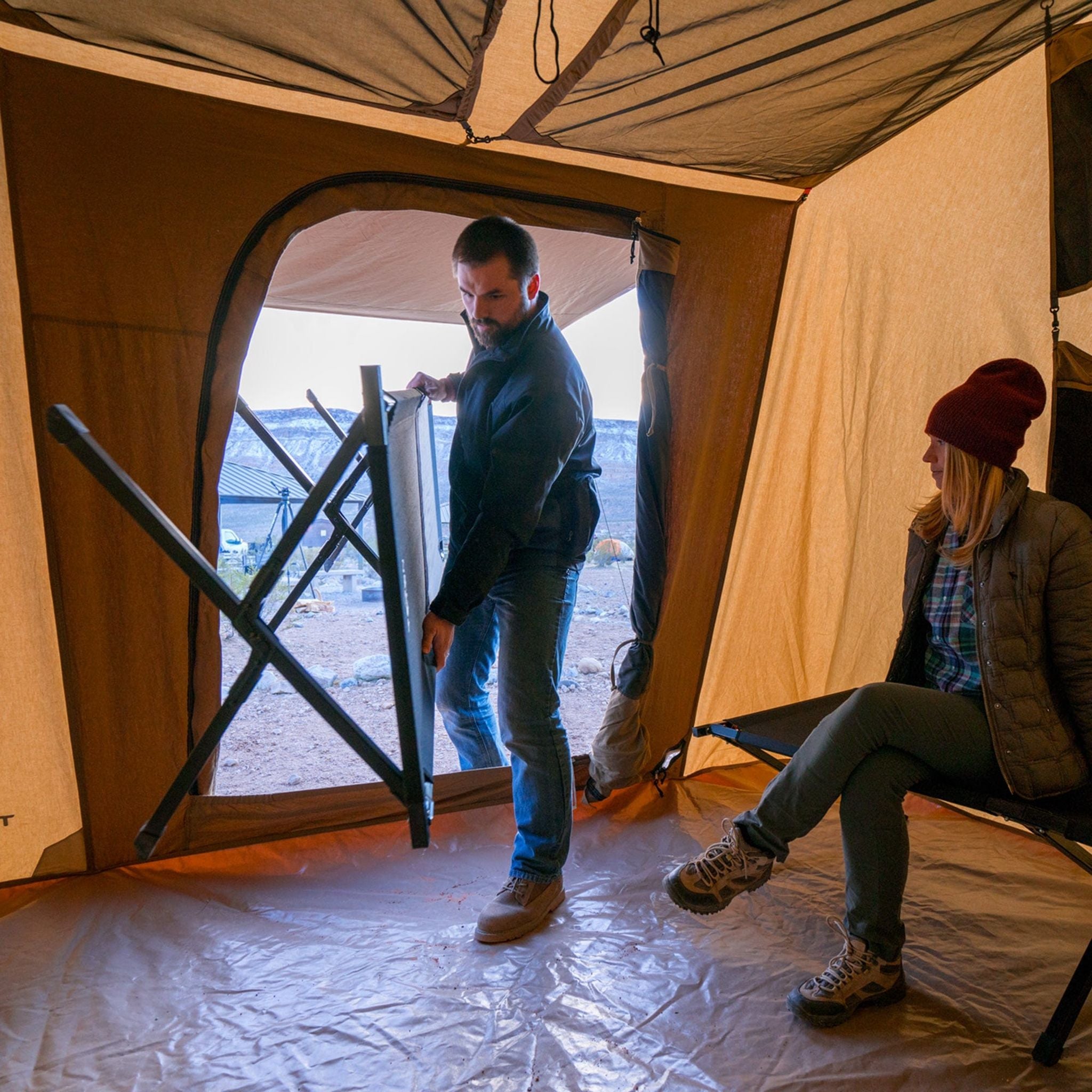 Teton Sports Mesa 10 Canvas Tent 3x3m