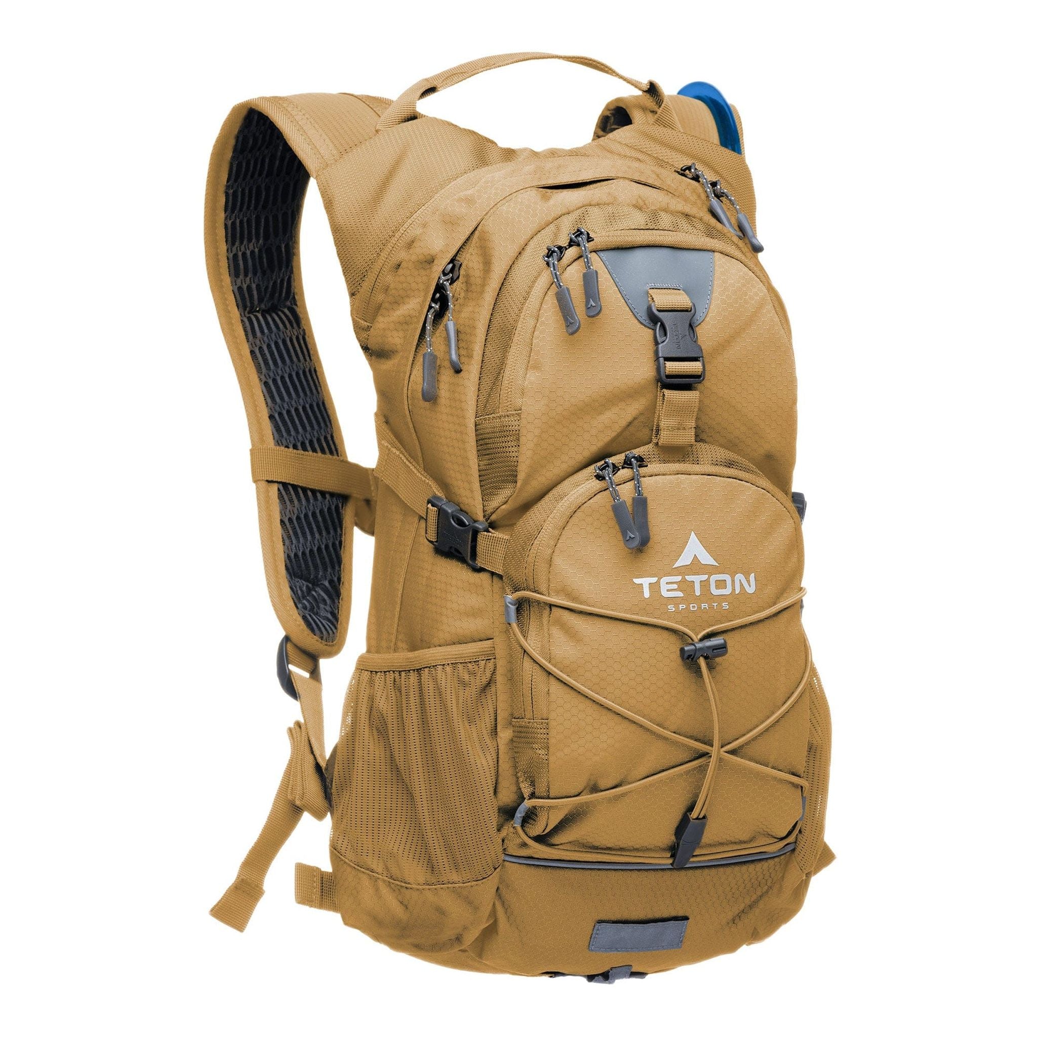 Teton Sports Oasis 22l Hydration Backpack with 3l Bladder in Buck Brown