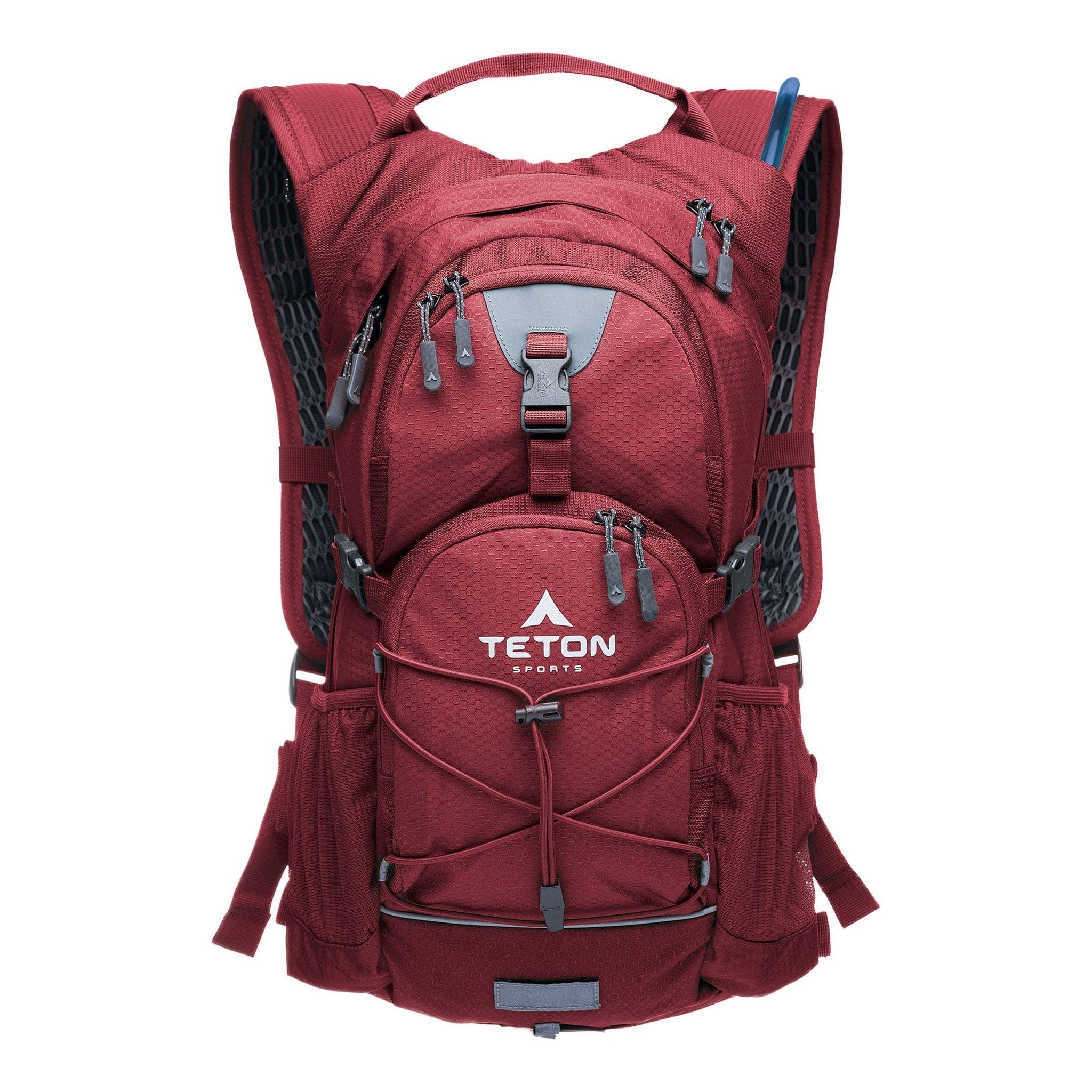 Teton Sports Oasis 22l Hydration Backpack with 3l Bladder in Pomegranate