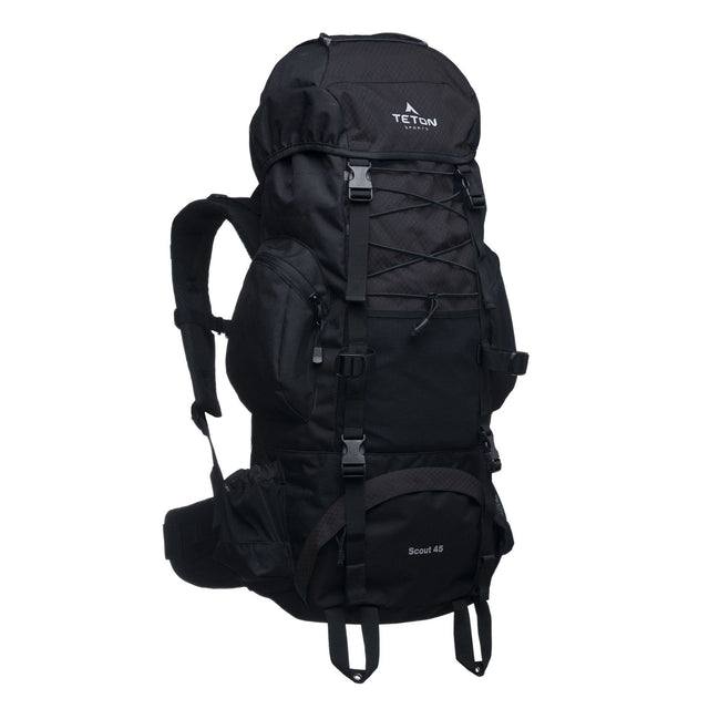 Teton Sports Scout 45l Backpack in Black – Compleat Angler Australia