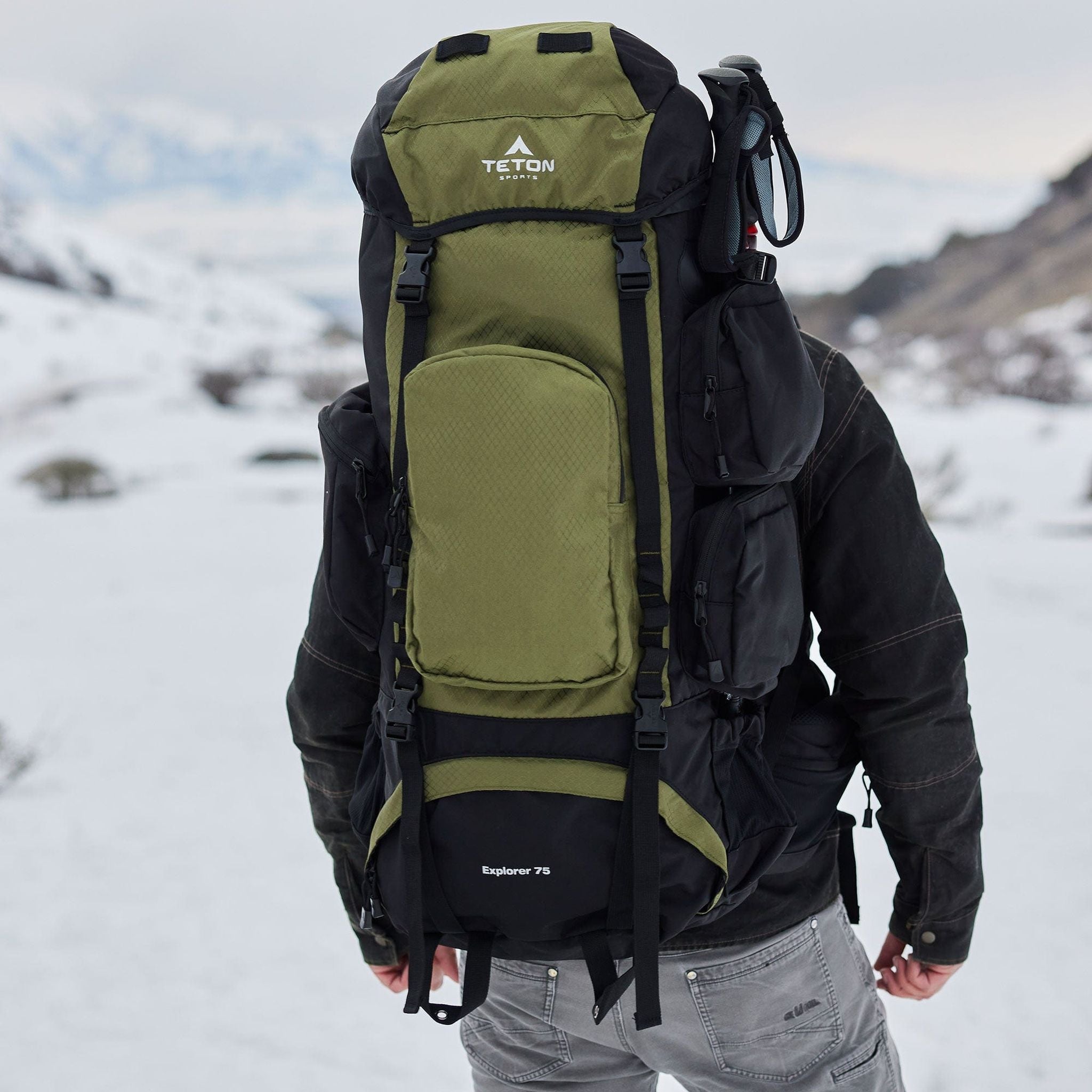 75l Backpack Teton Sports Explorer 75l Backpack in Olive – Compleat Angler Australia