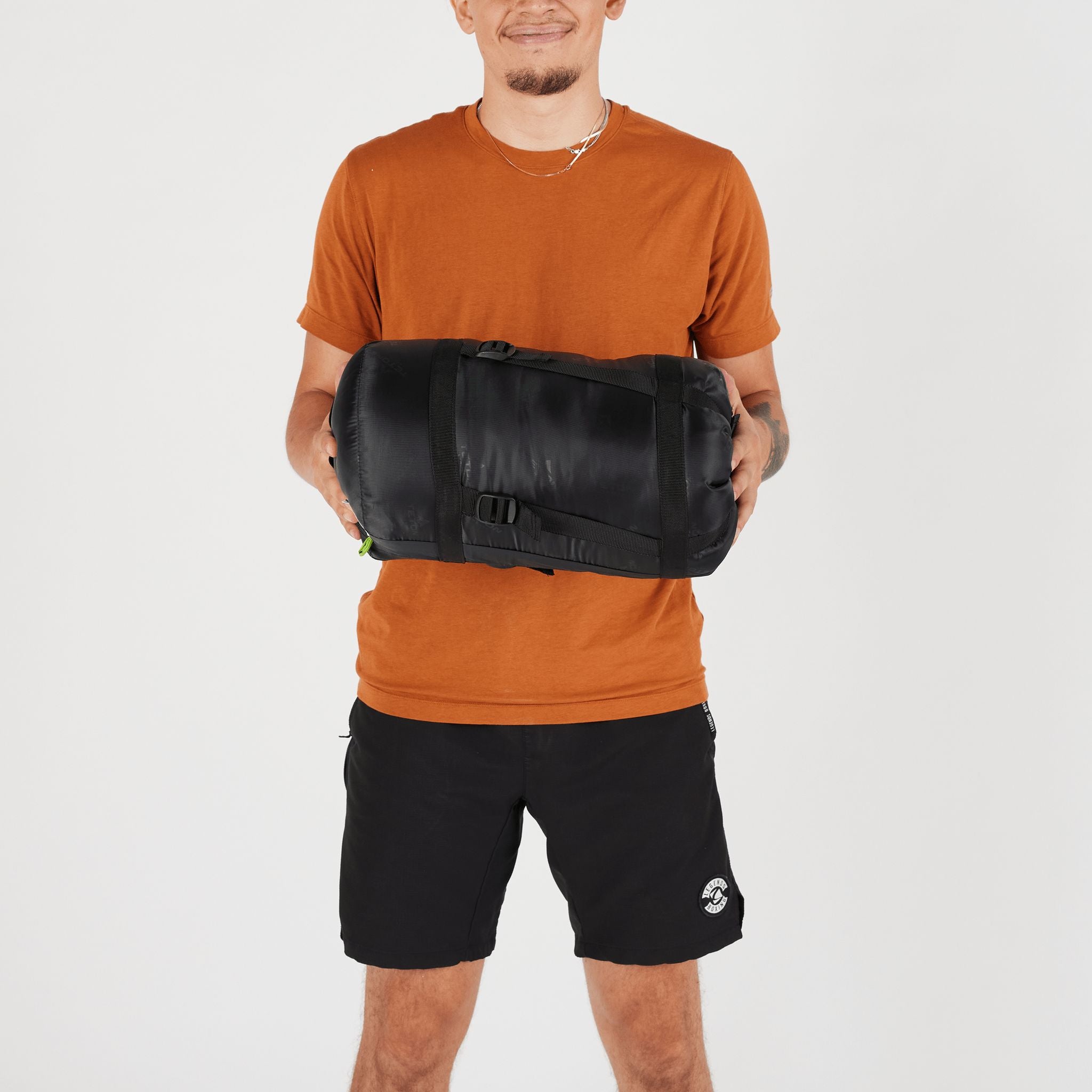 Teton Sports LEEF -18˚c/0˚f Mummy LONG Sleeping Bag in Black/Sage