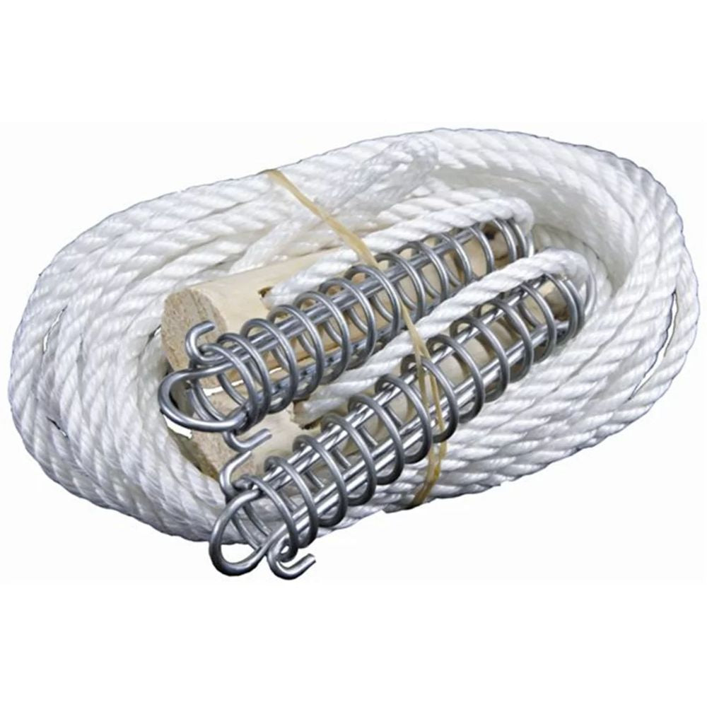 Spring Dynamic Rope Supex 6mm Double Timber Slide and Metal Spring Rope Kit – Compleat ...