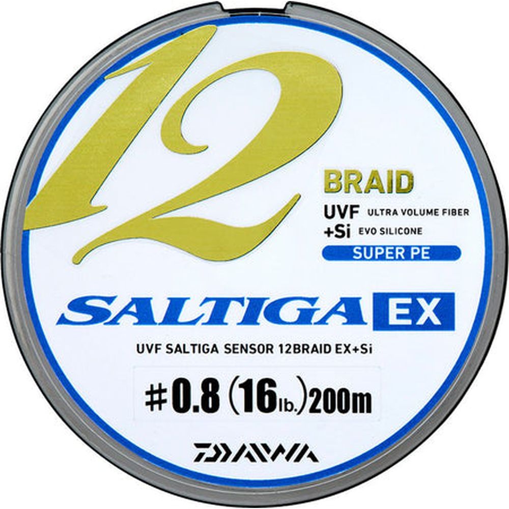 Daiwa SALTIGA 12 Braid EX+SI 200m Line MULTI