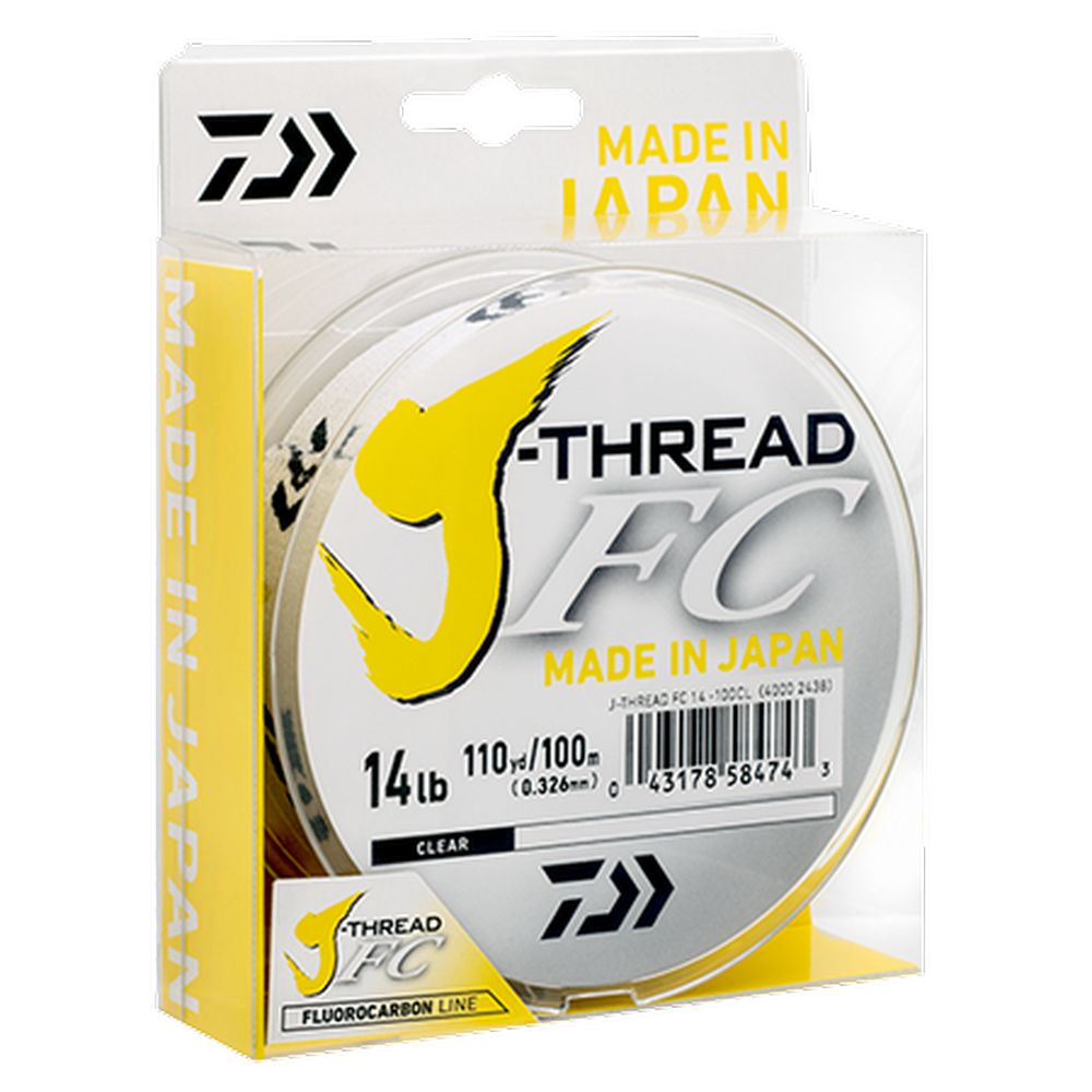 Daiwa J-THREAD Fluorocarbon 100m Leader Line