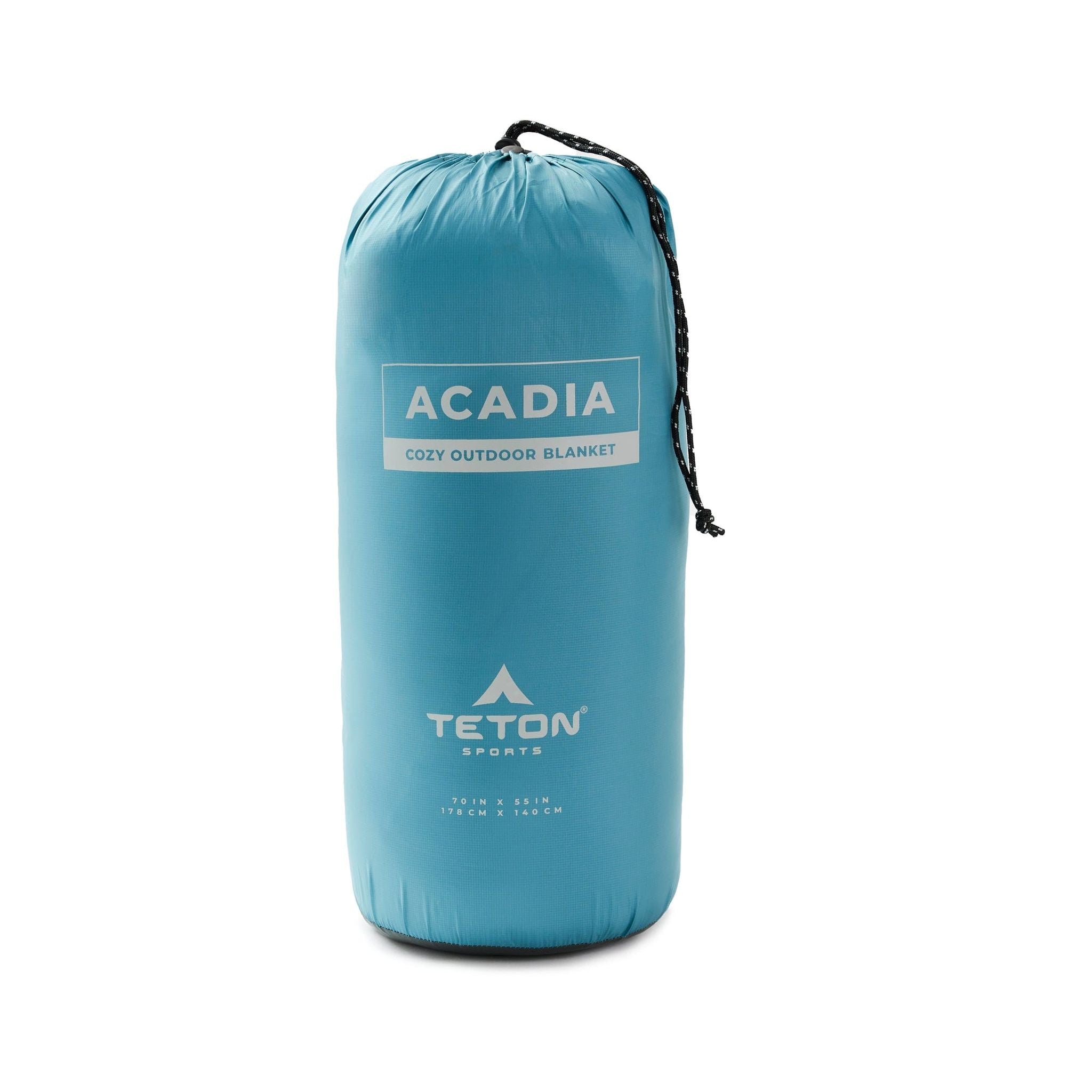 Teton Sports Acadia Outdoor Camp Blanket in Teal/Slate