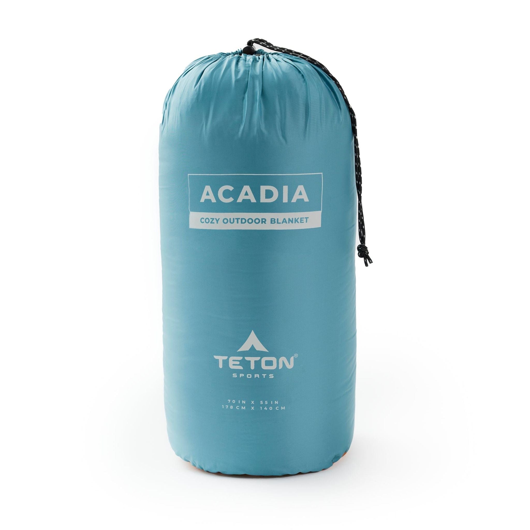 Teton Sports Acadia Outdoor Camp Blanket in Teal/Copper