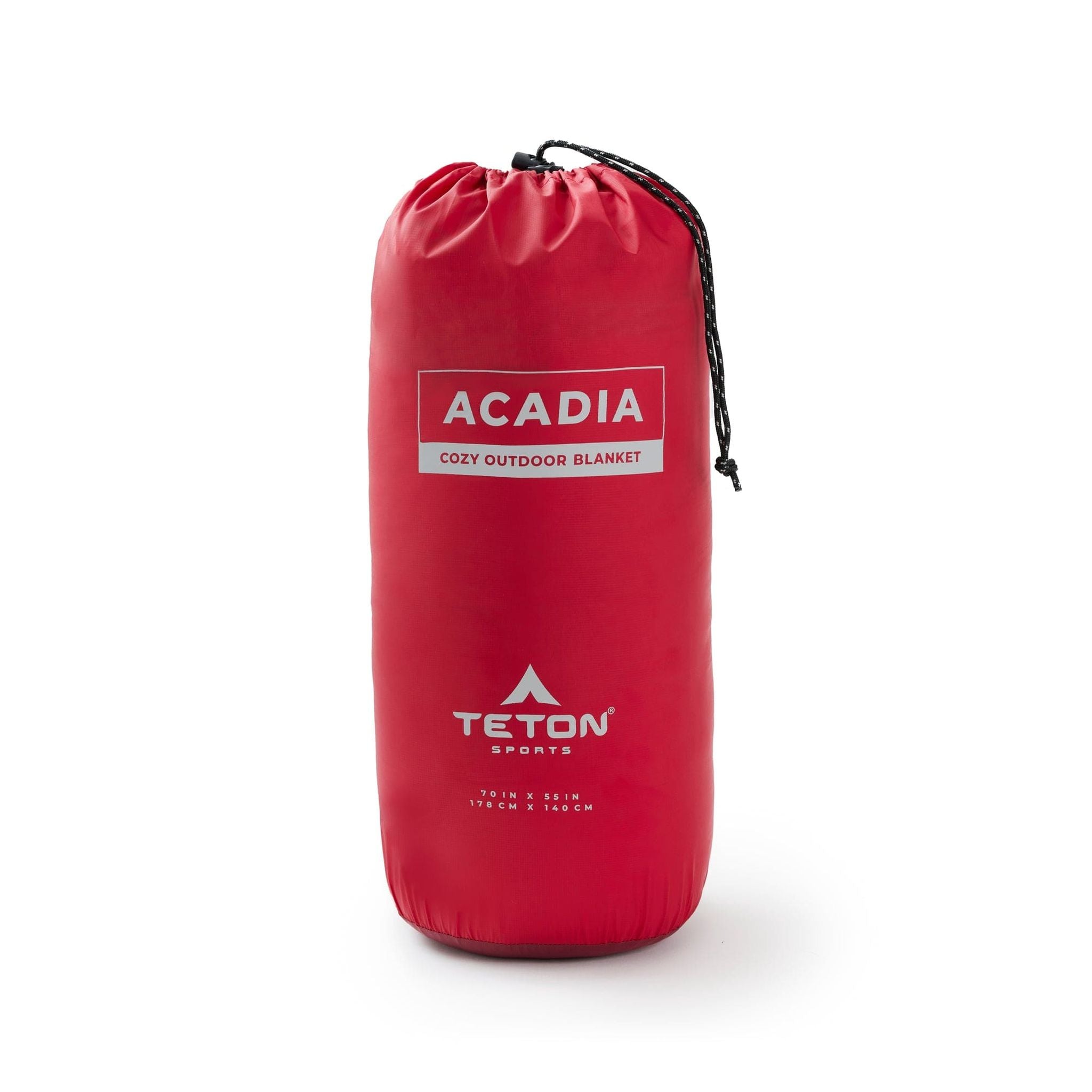 Teton Sports Acadia Outdoor Camp Blanket in Ruby/Garnet