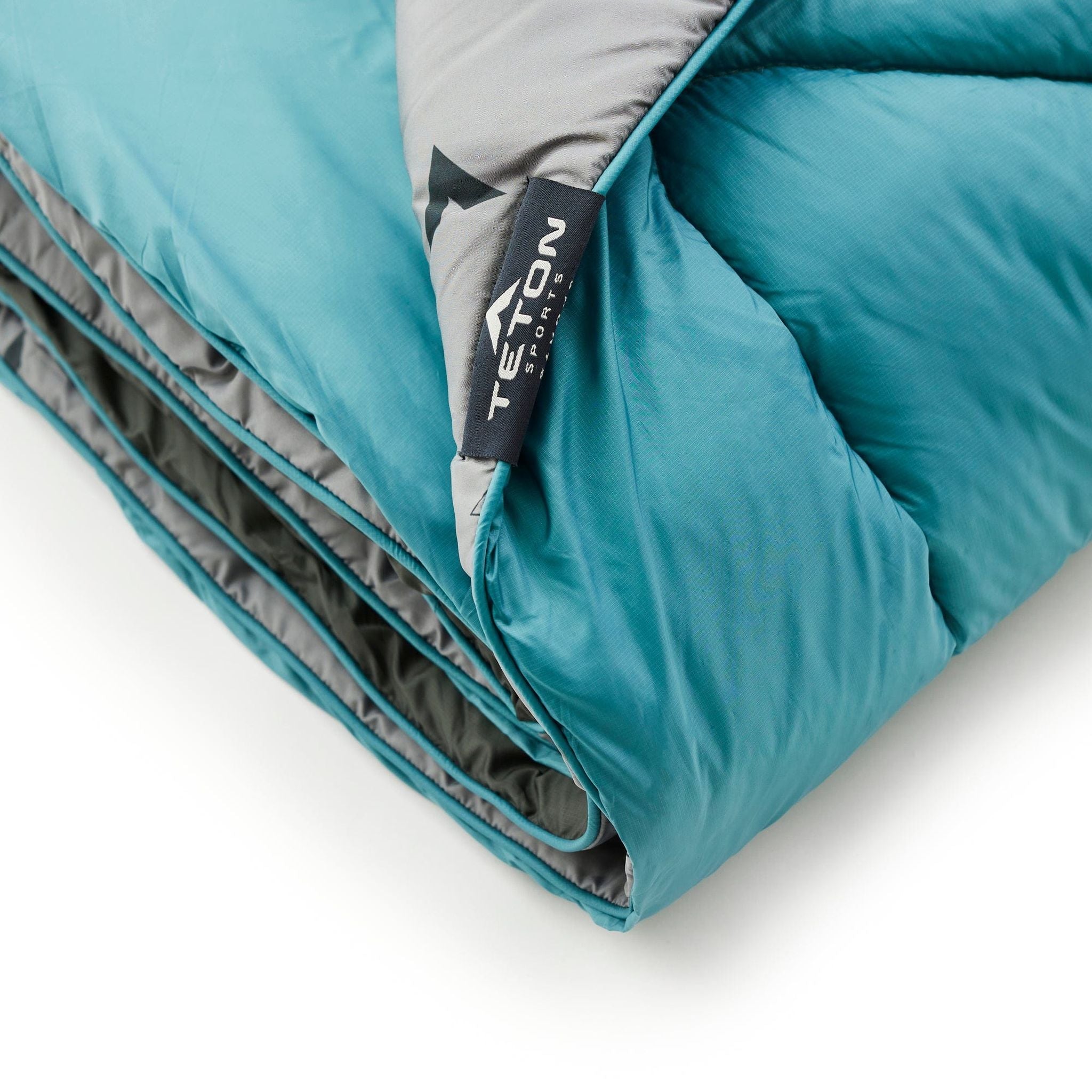 Teton Highline Camp Blanket in Teal/Slate