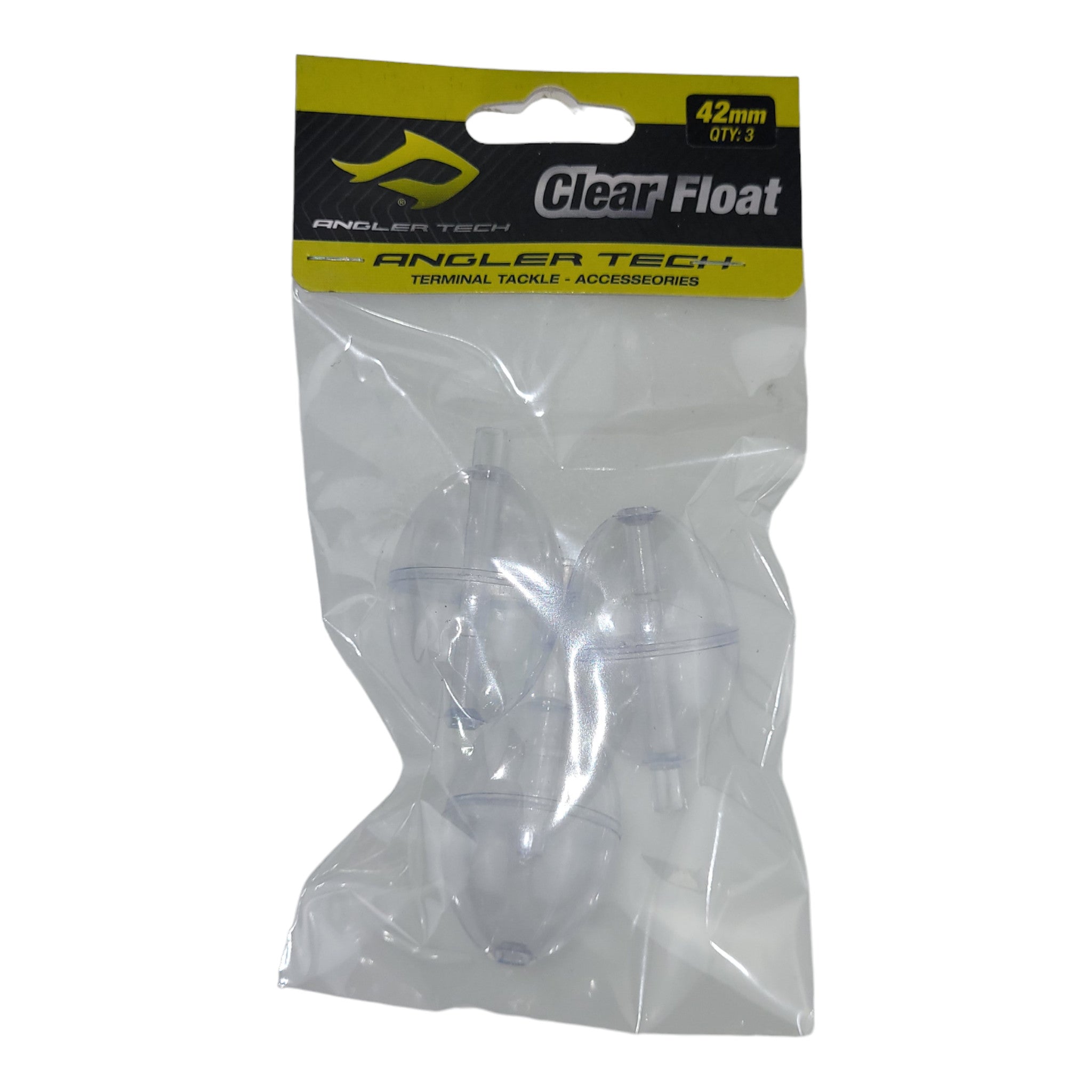 Angler Tech Clear Float 42mm 3pk