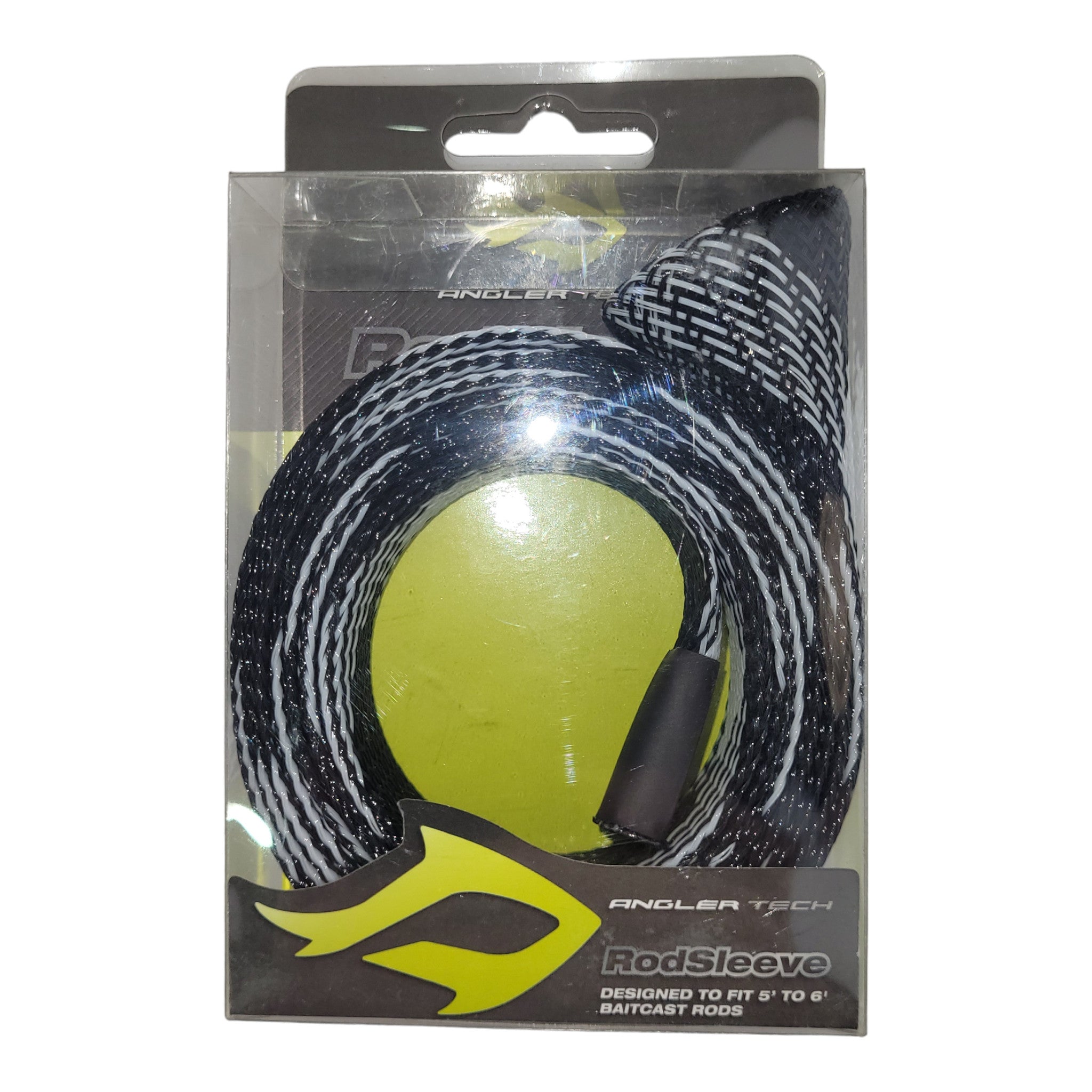 Angler Tech Rod Sleeve Baitcast WhiteBlack