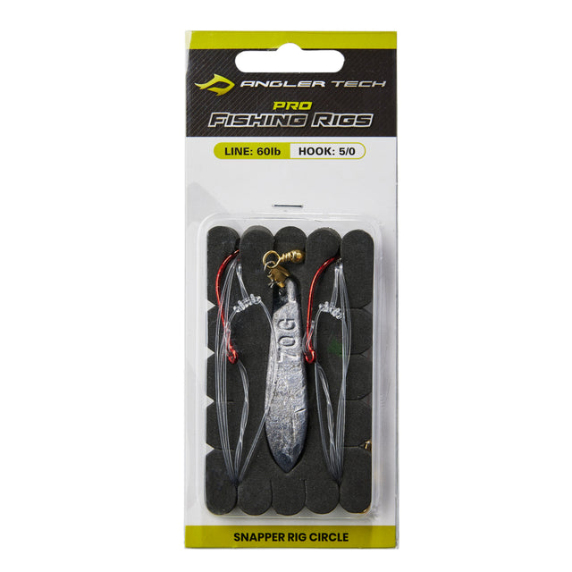 Double Hook Red Snapper Rig Angler Tech Snapper Circle Hook Rig – Compleat Angler Australia