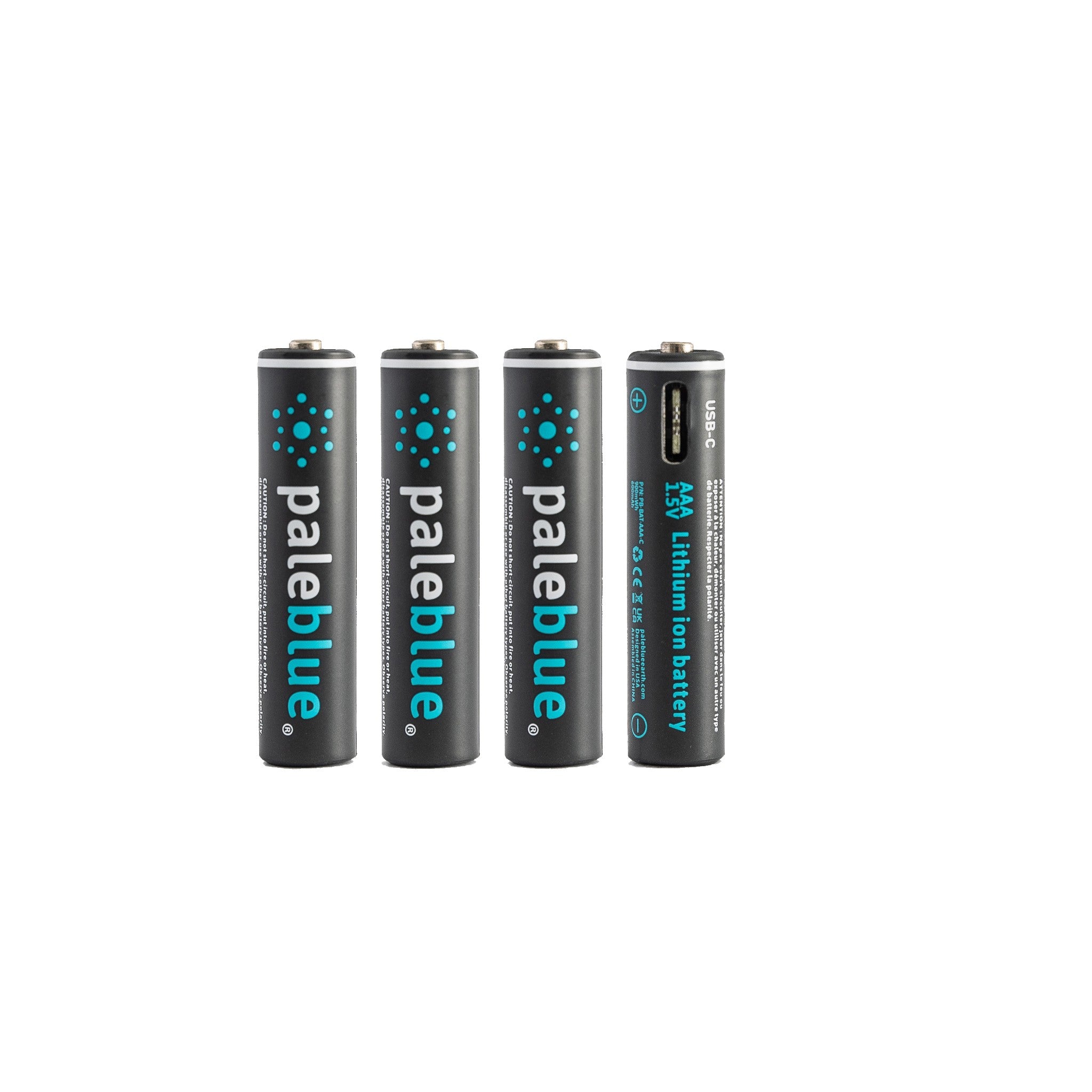 Paleblue AAA USB-C Rechargeable Batteries