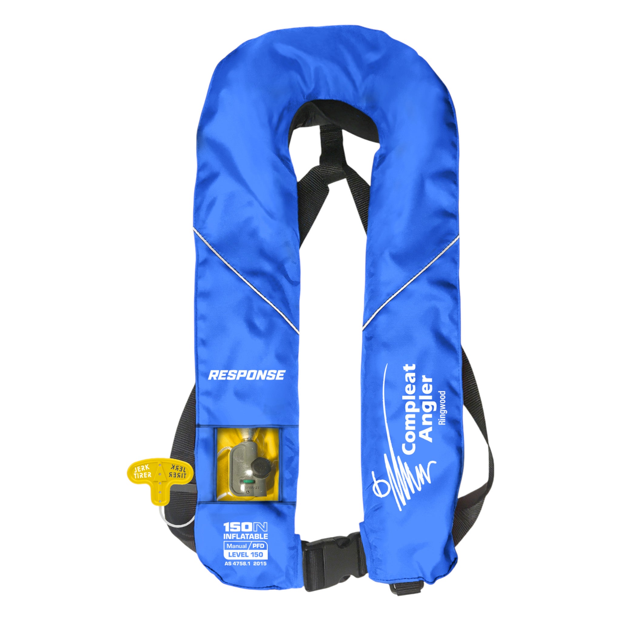 Compleat Angler Inflatable Life Jacket Manual Blue