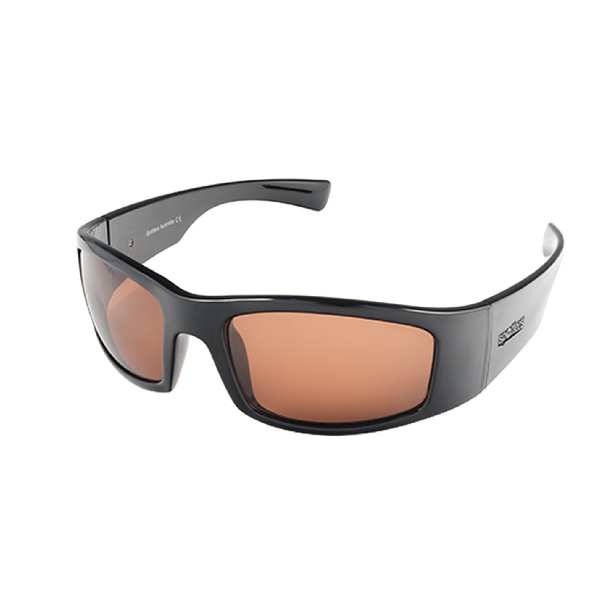 Spotters Polarised Eyewear Coyote+ Gloss Black Sunglasses