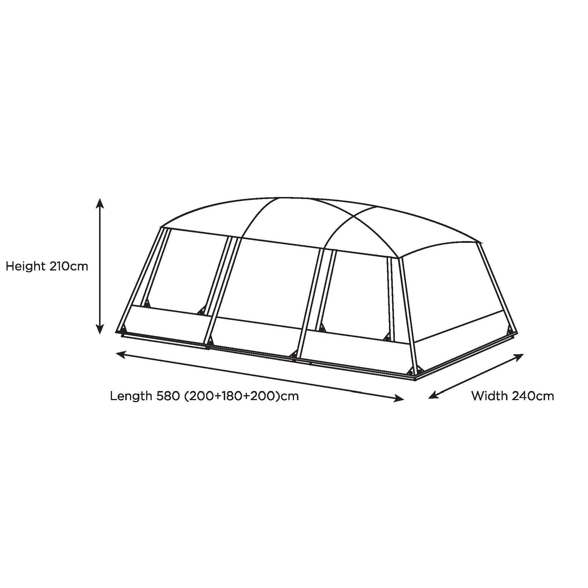 Quest Outdoors Cabin 10 Tent