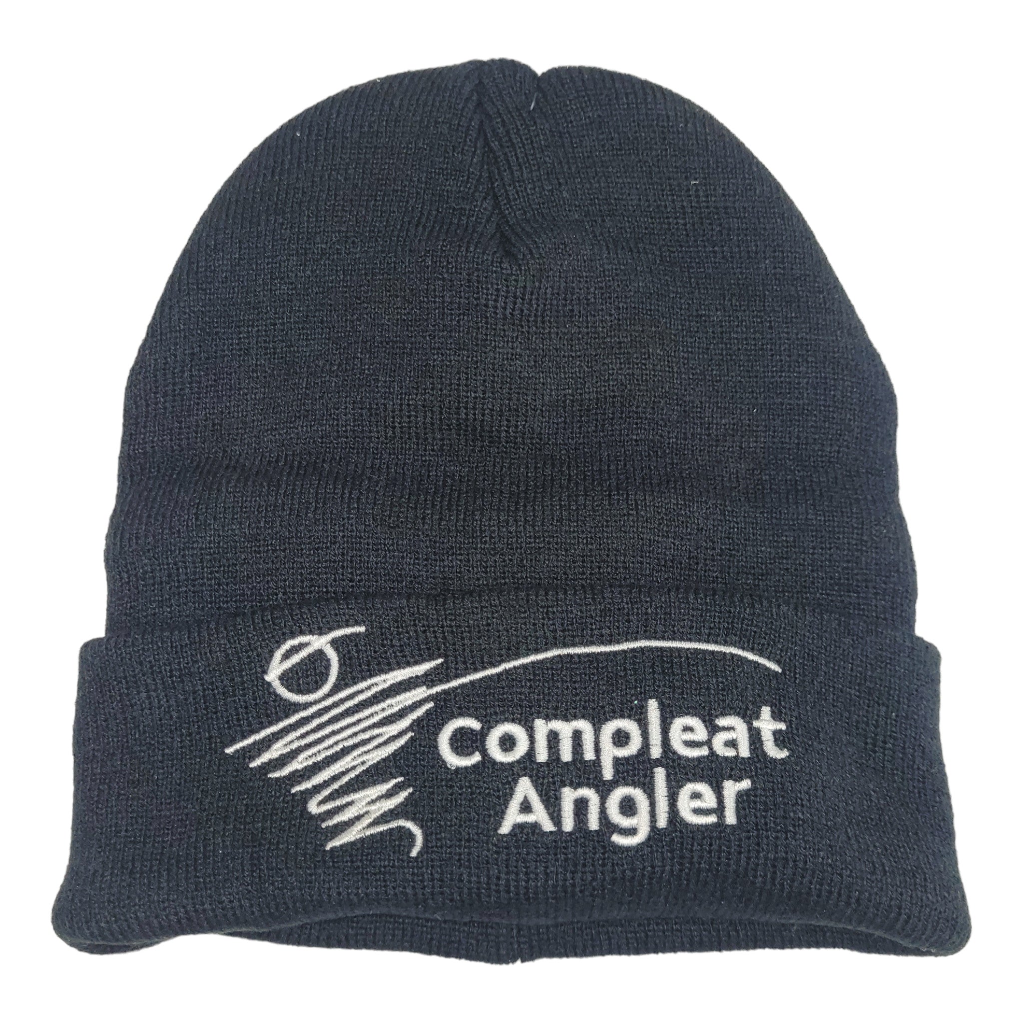 Compleat Angler Beanie Black
