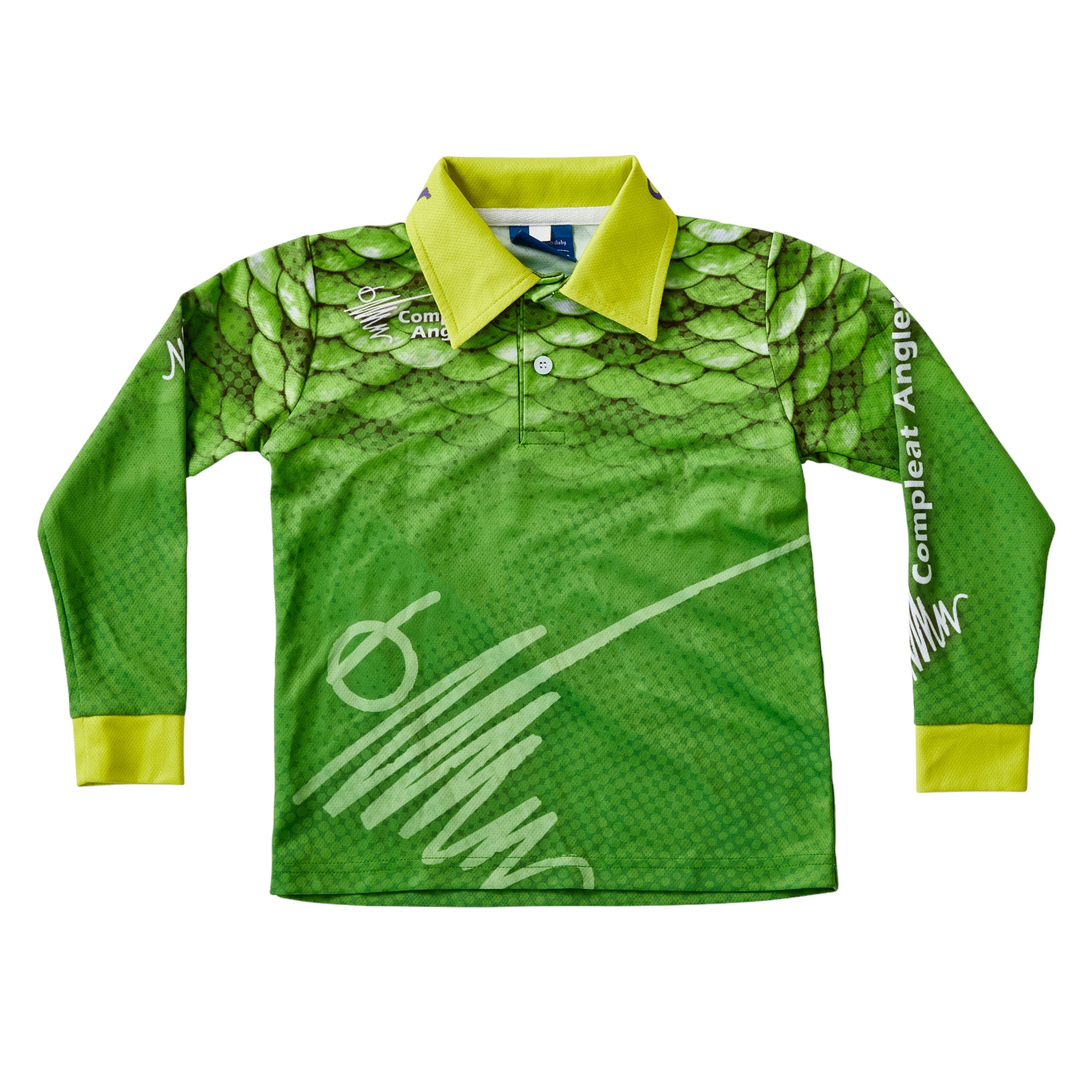 Compleat Angler Tourno Shirt Kids Green