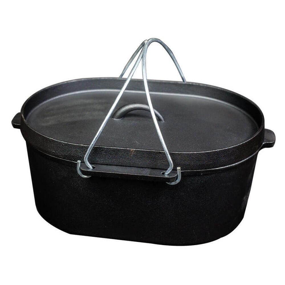Supex 10 Quart (9.5L) Cast Iron Dutch Oven