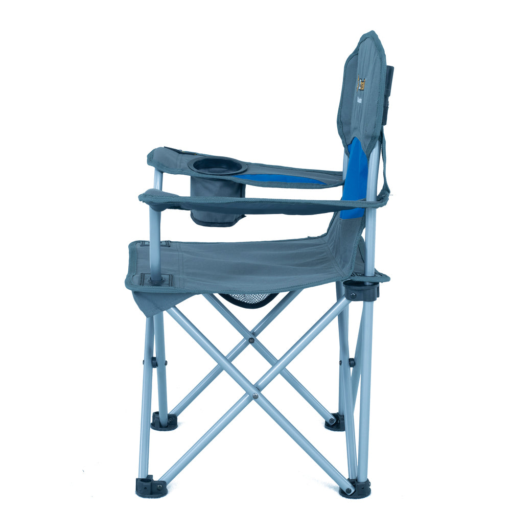 OZtrail Junior Deluxe Camp Arm Chair - Blue