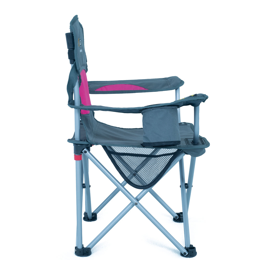 OZtrail Junior Deluxe Camp Arm Chair - Pink