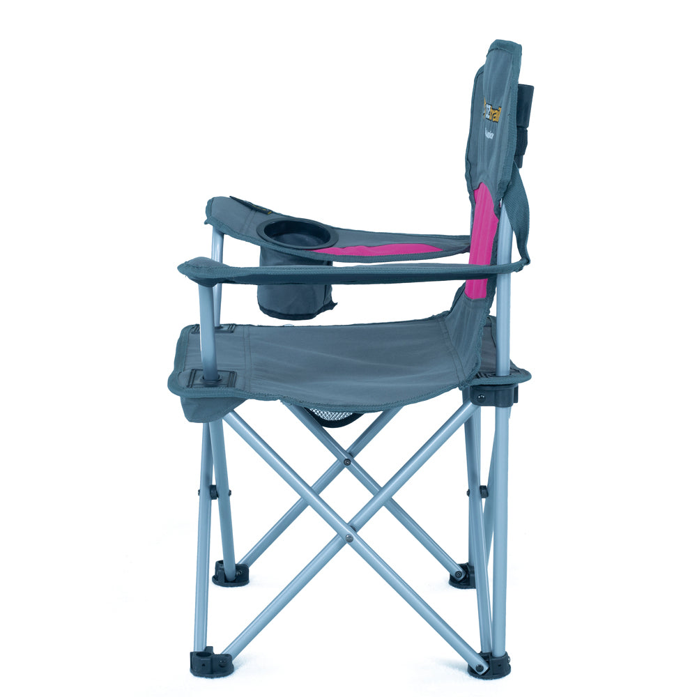 OZtrail Junior Deluxe Camp Arm Chair - Pink