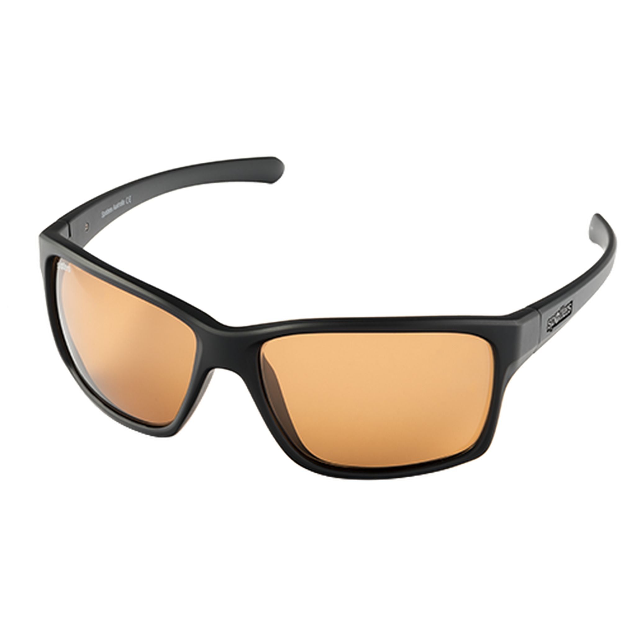 Spotters Polarised Eyewear Grit Matt Black Sunglasses
