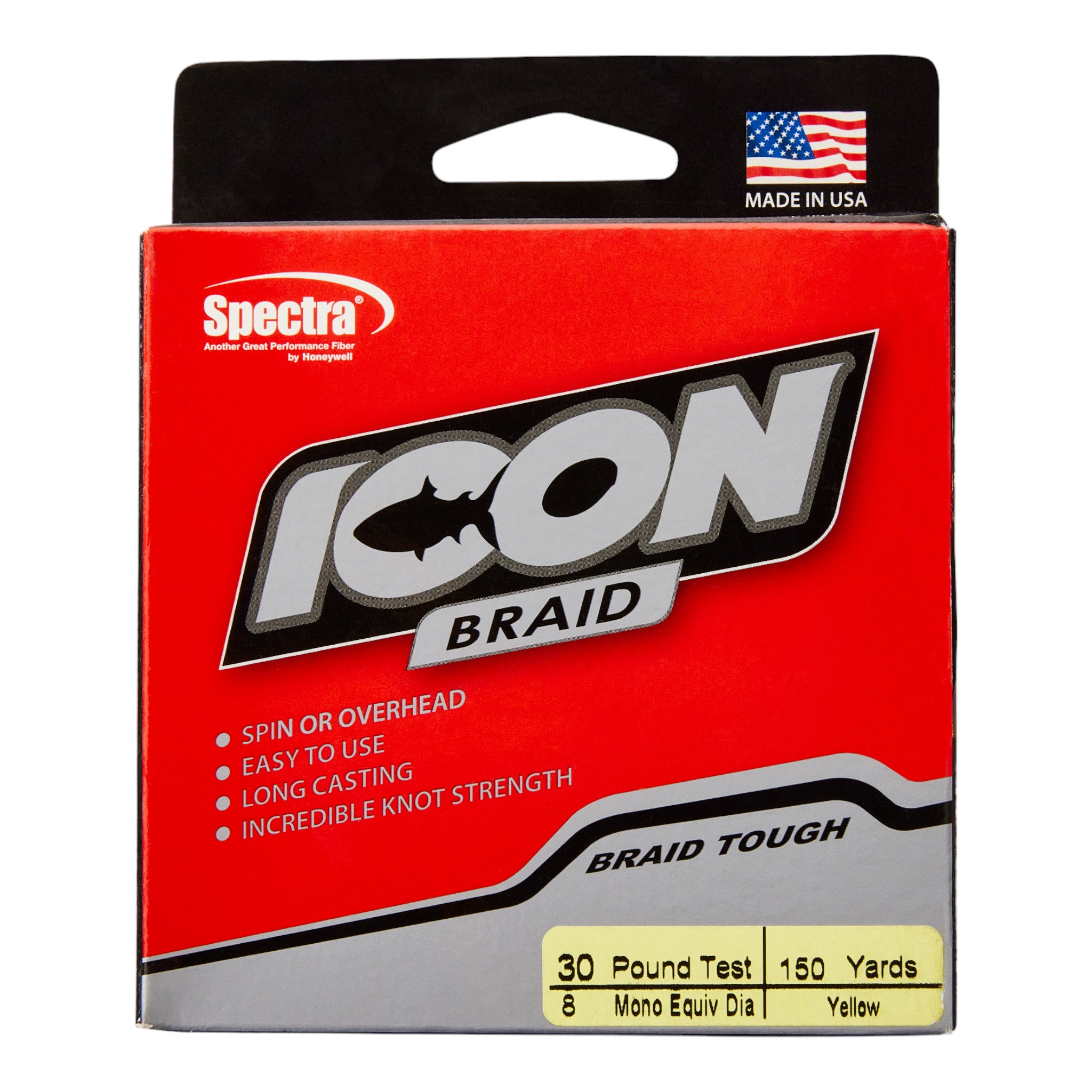 Icon Braid 150yd Yellow