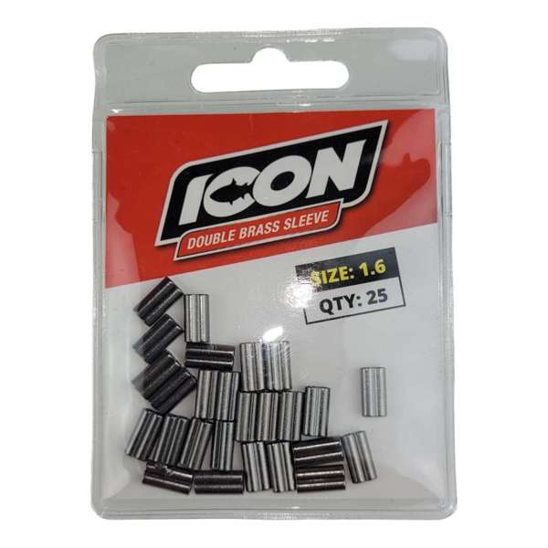 Icon Double Brass Crimps