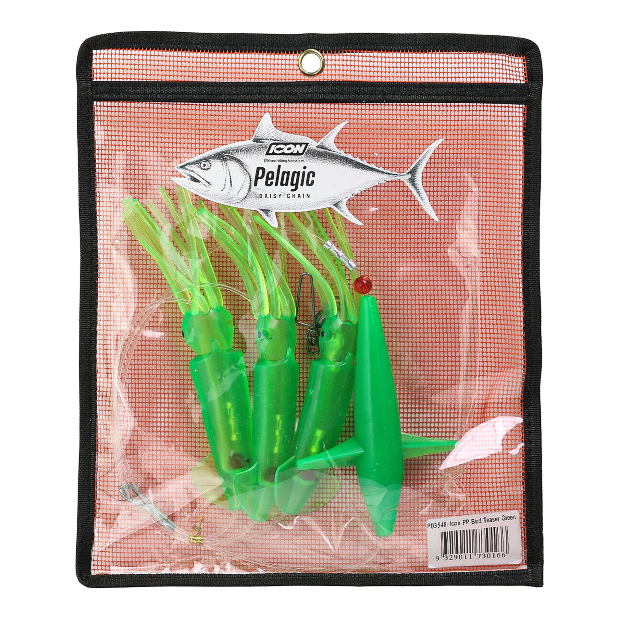 Icon Pelagic Pursuit Bird Teaser Green