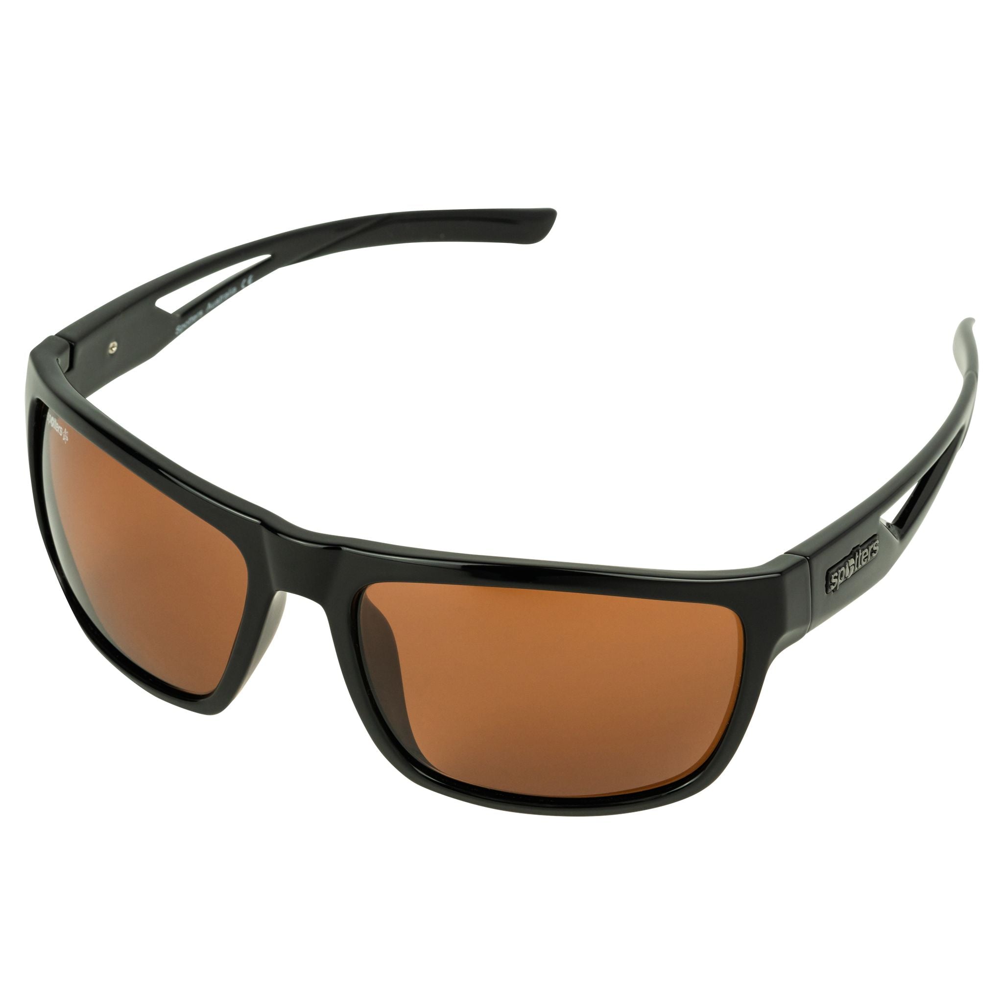 Spotters Polarised Eyewear Morph Gloss Black Sunglasses