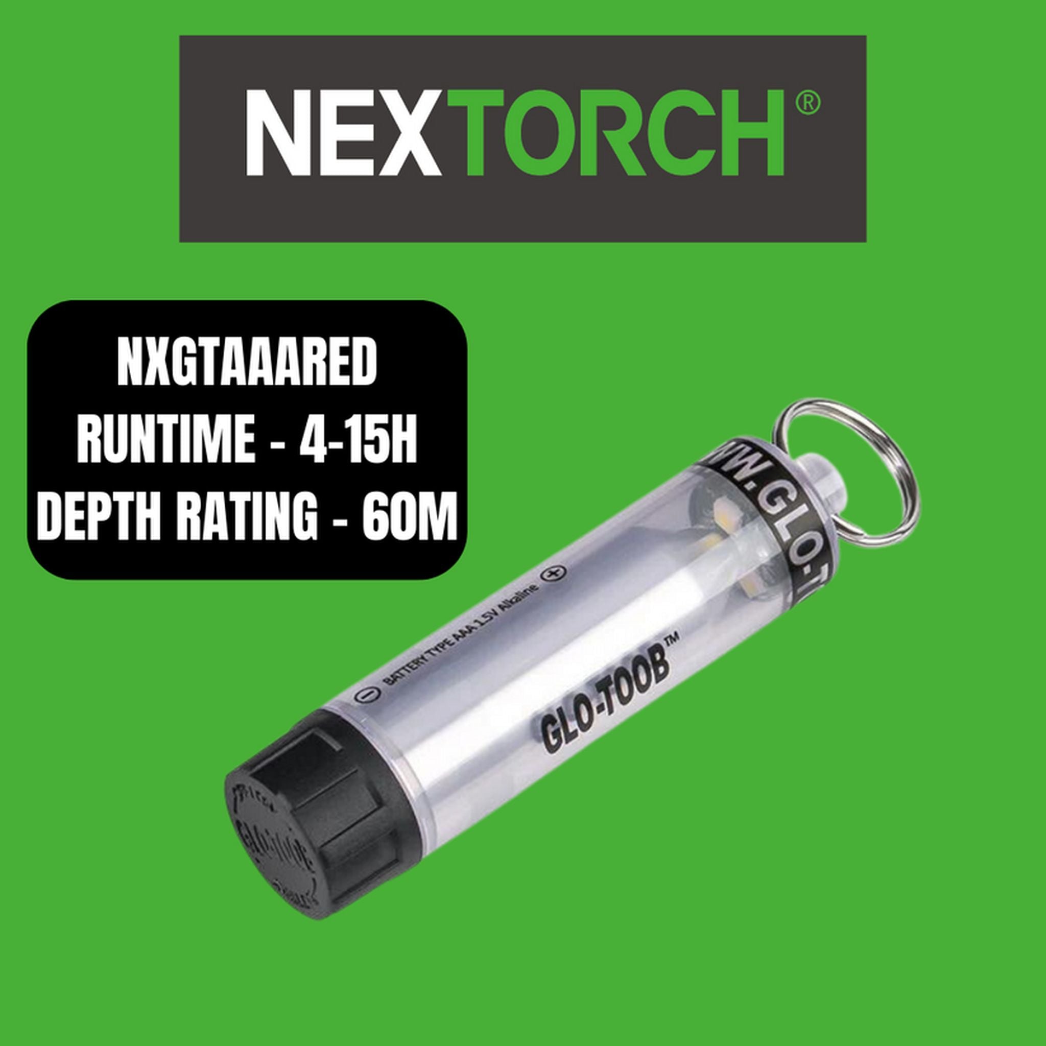 Nextorch Glo-Toob GT-AAA Signal Light - RED