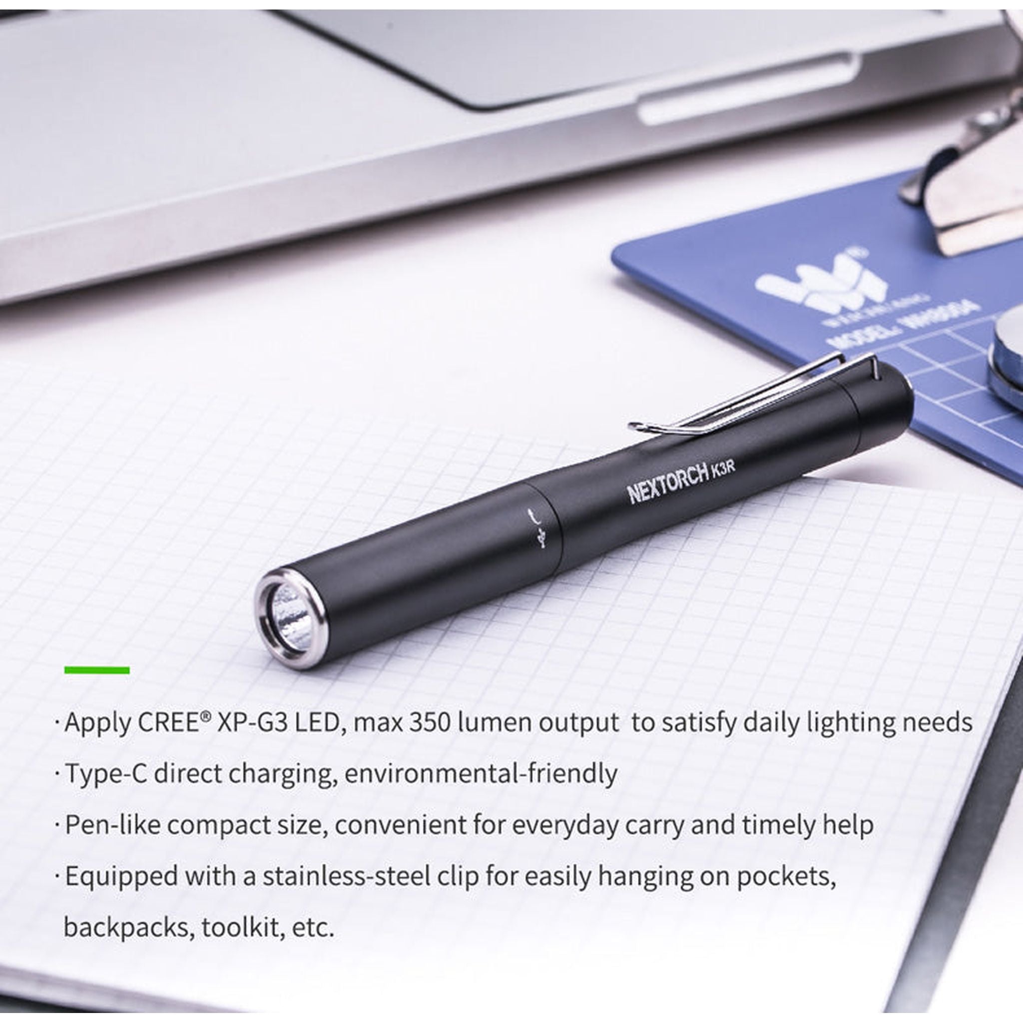 Nextorch K3R Rechargeable Penlight