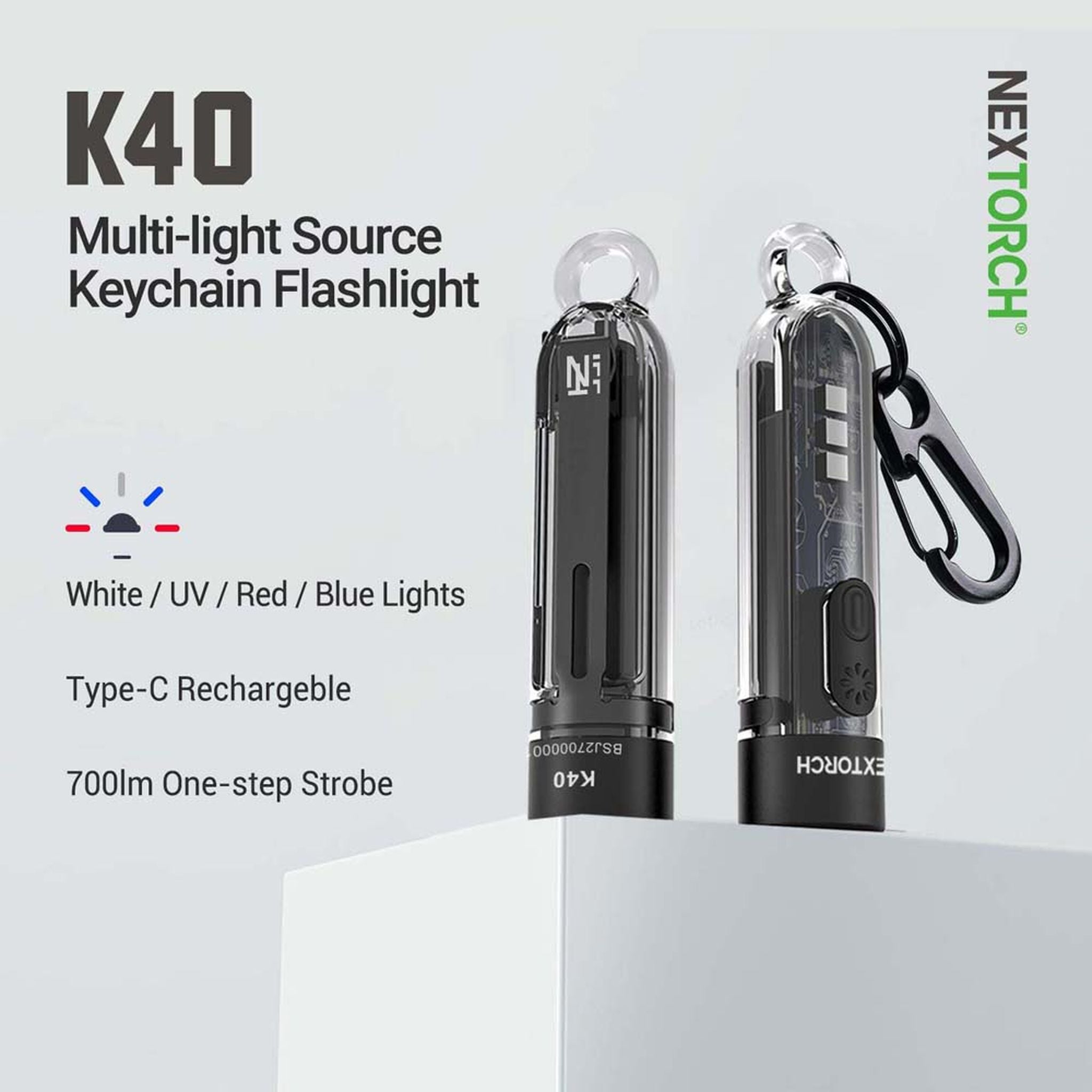 Nextorch K40 Compact Keychain Torch