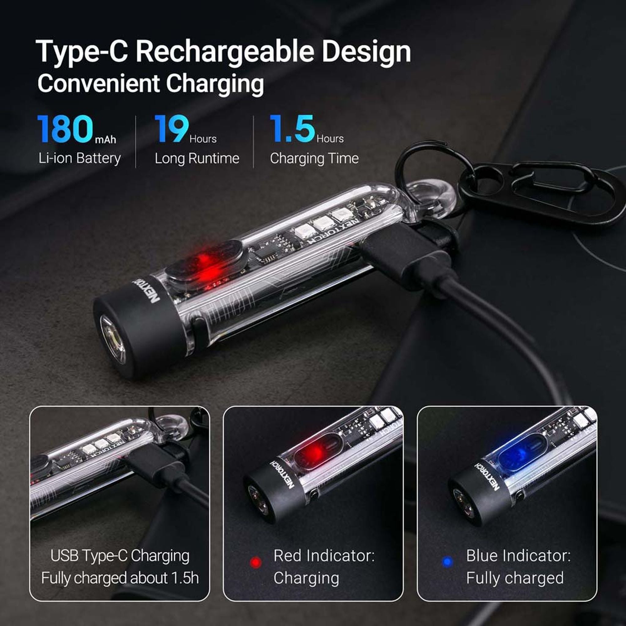 Nextorch K40 Compact Keychain Torch