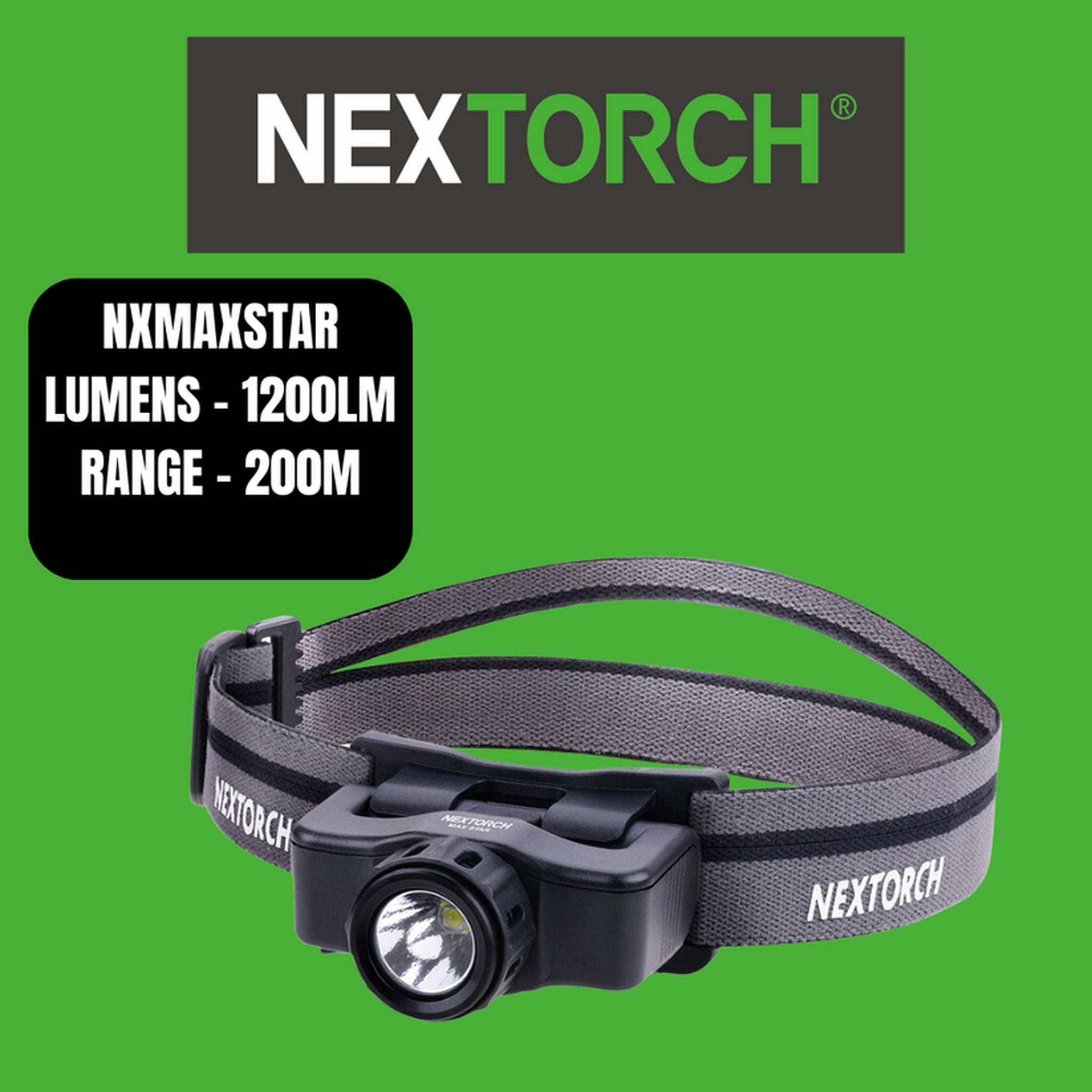 Nextorch MaxStar Rechargeable Headlight Headlamp