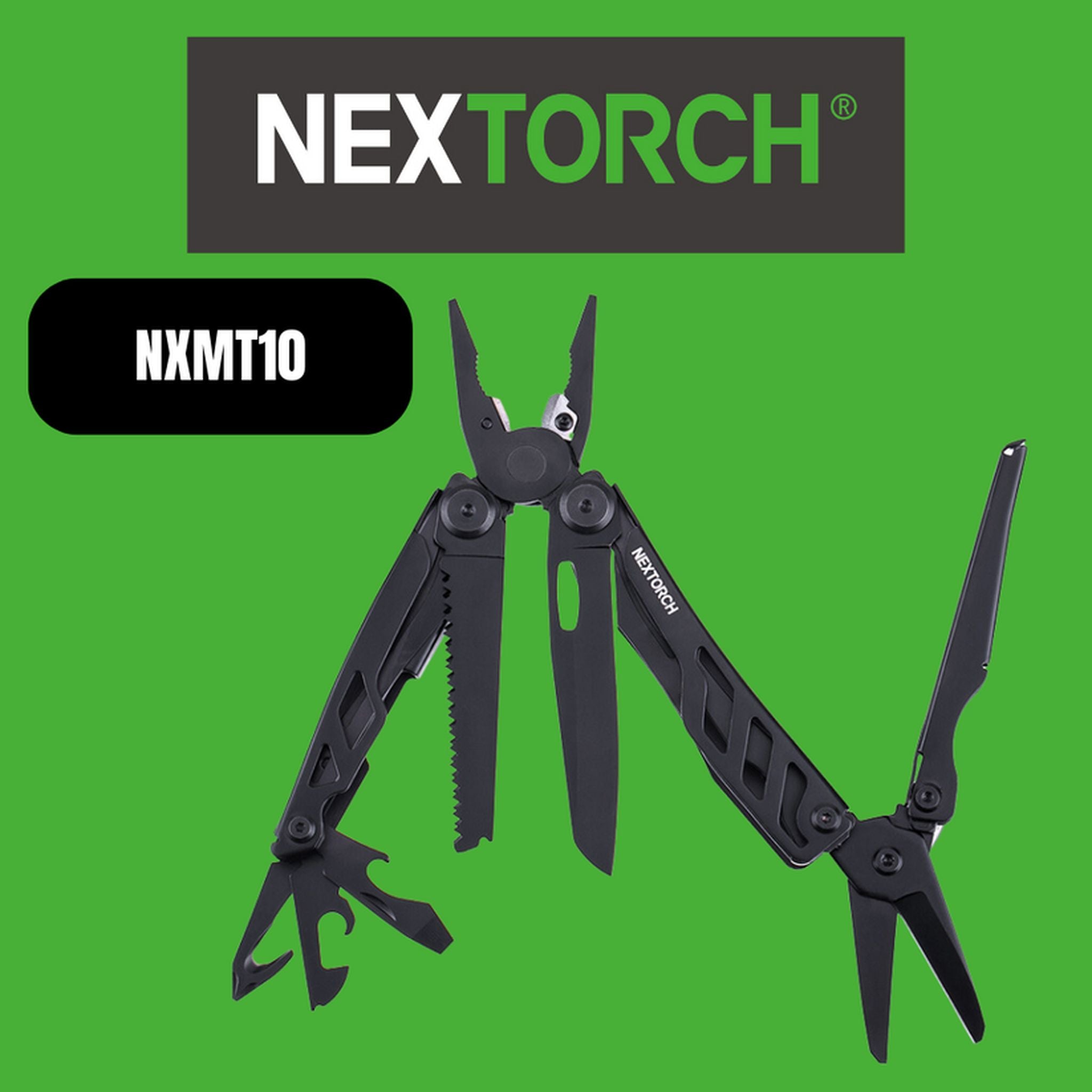 Nextorch MT10 Multi-Tool Replaceable Wire Cutters with 16 Functions